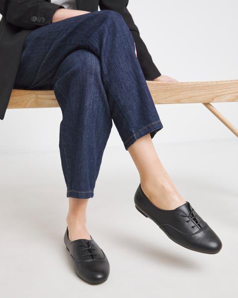 Lace Up Ballerina Shoe Wide