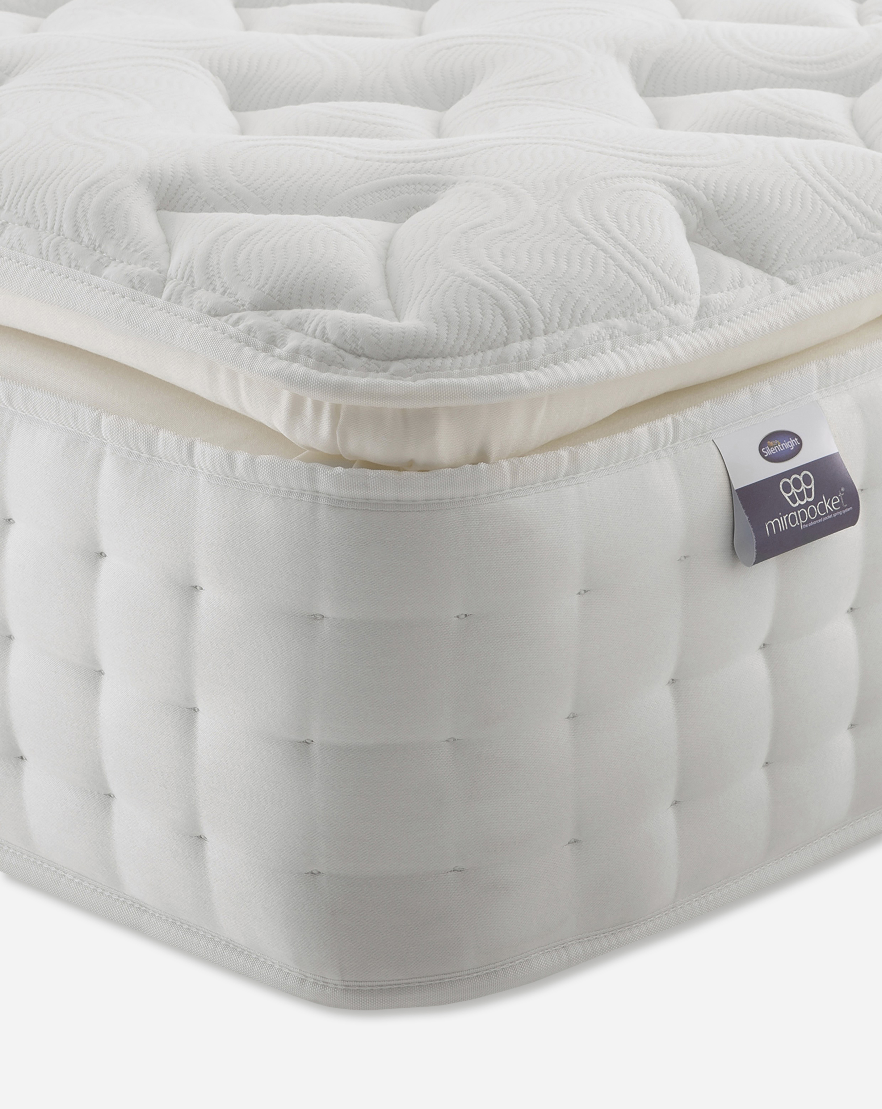 Silentnight 3000 Memory Pillow Mattress - KINGSIZE - Medium Firm