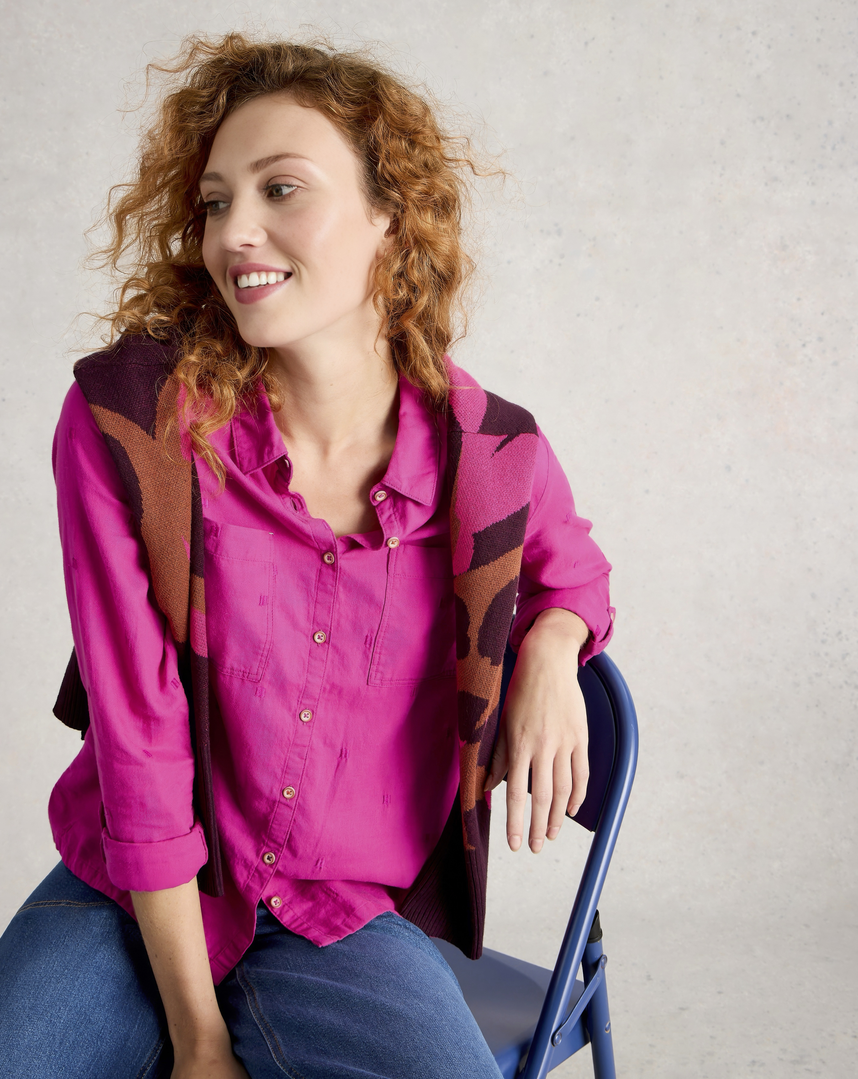 White Stuff Sophie Organic Cotton Shirt