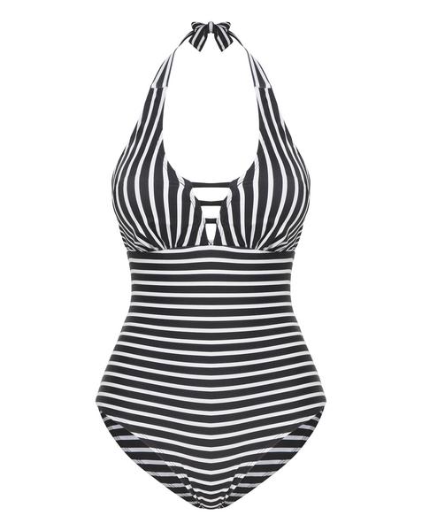 Halter Neck Padded Swimsuit