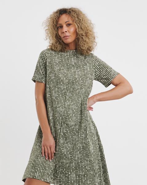Cotton Slub A-Line Swin Dress