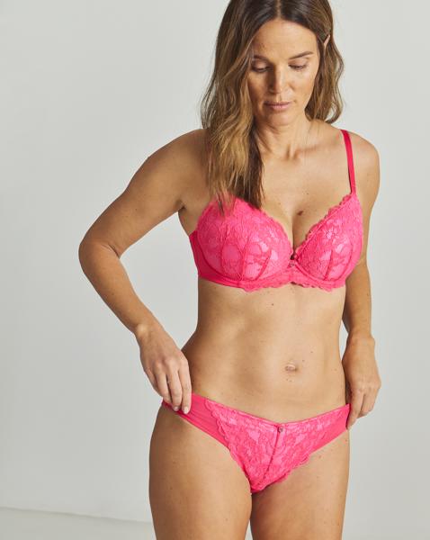 Ann Summers Sexy Lace Brazilian DkPink