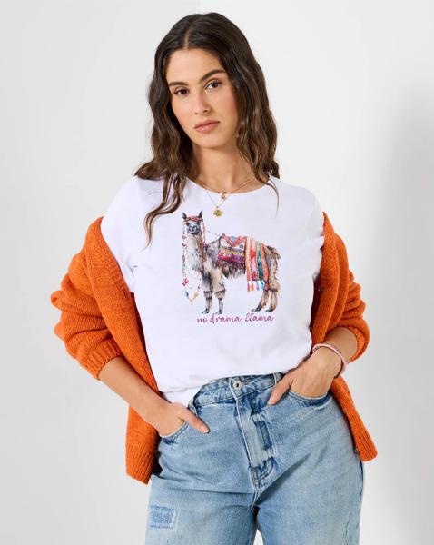JB No Drama Llama Graphic Tee