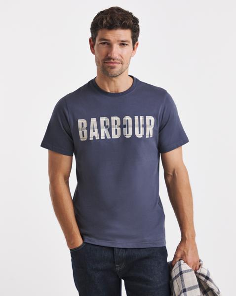 Barbour Thurford T-Shirt - Washed Navy