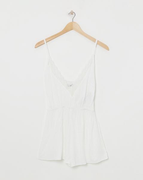 Figleaves Animal Jacquard Satin Playsuit