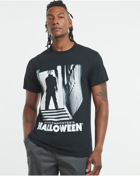Halloween Horror Movie T-Shirt - Black