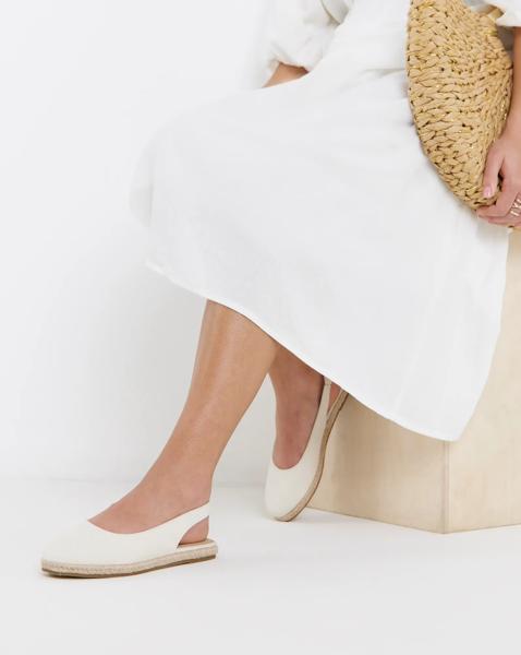 Espadrille Flats Wide Fit