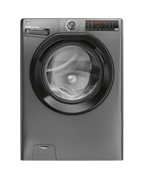 Install - Hoover H-WASH 350 H3WPS4126TAMBR80, 12kg, Washing Machine, Graphite