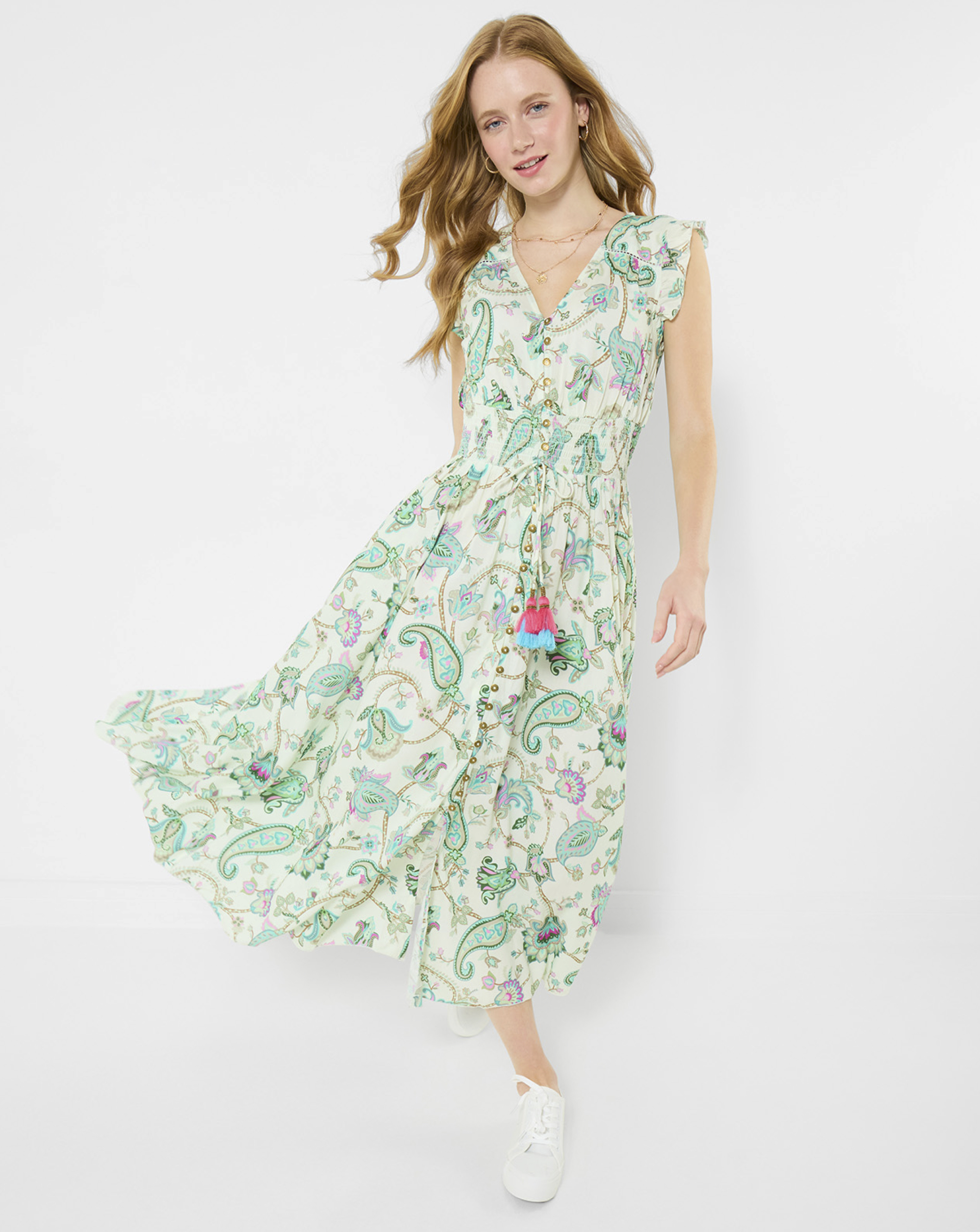 JB Helena Printed Maxi Dress Petite