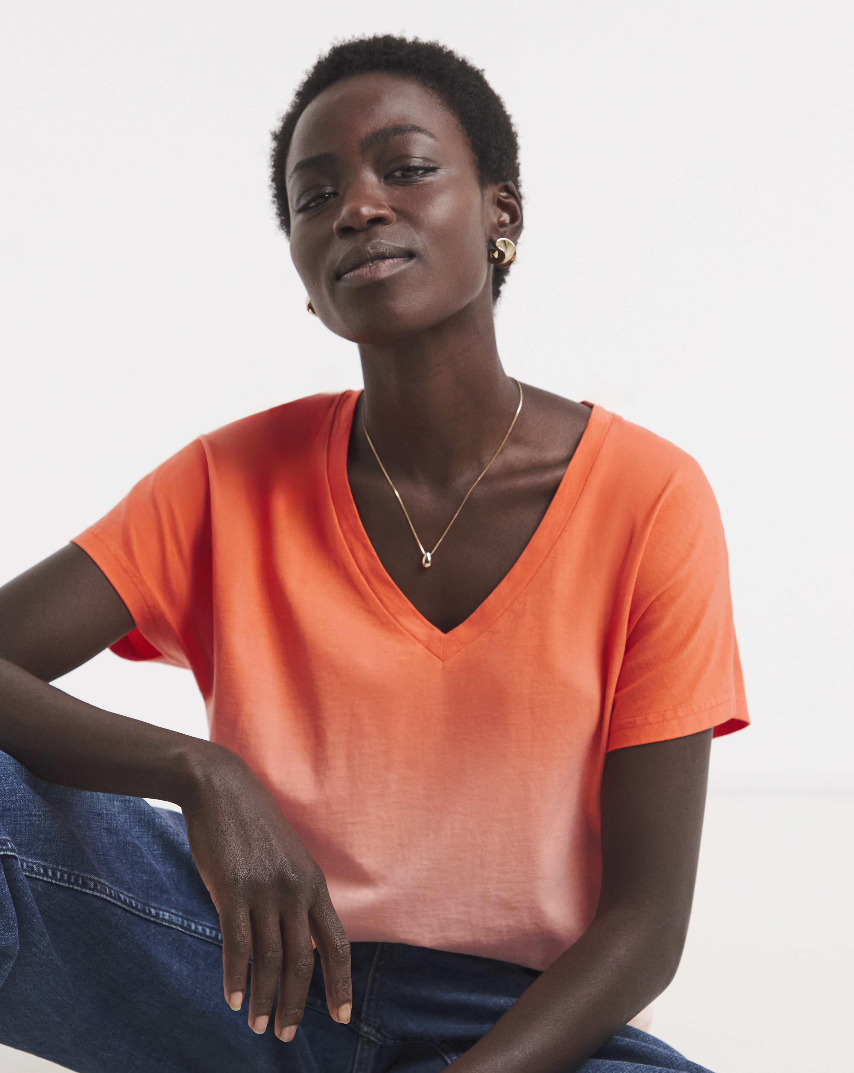 The V-neck T-shirt
