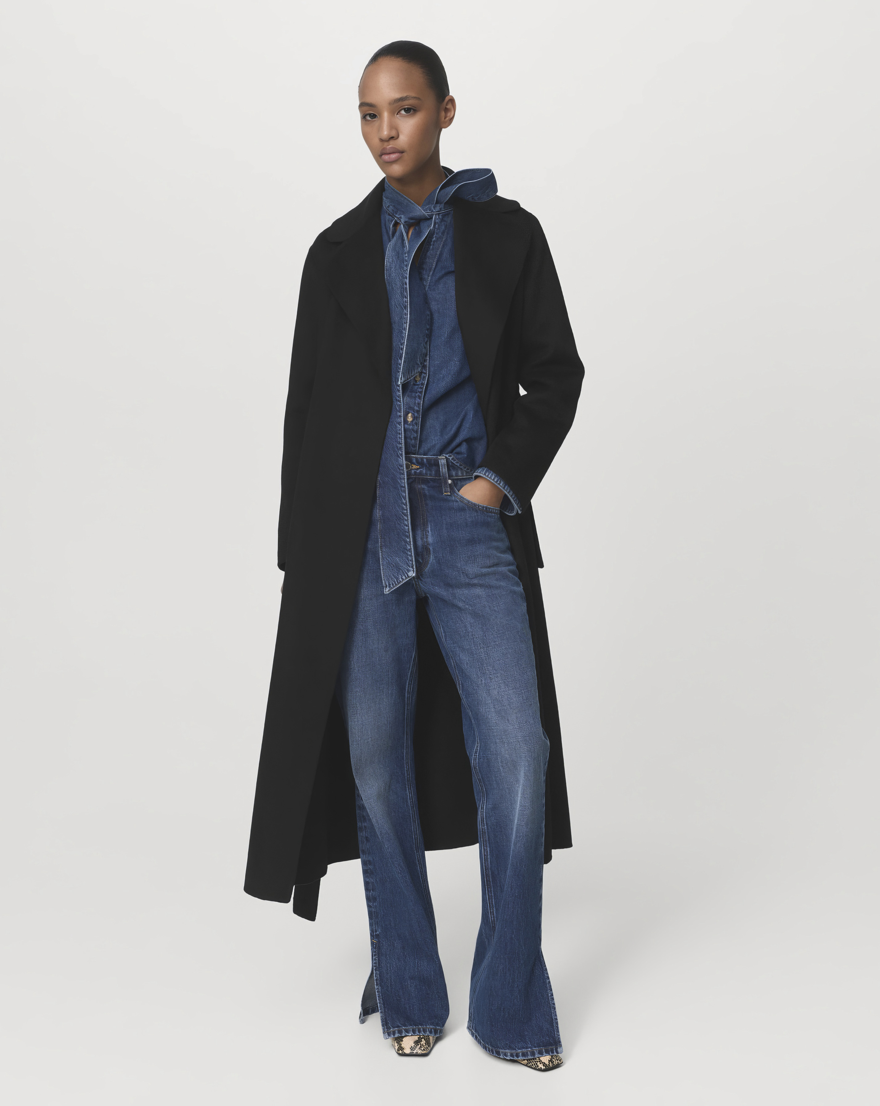 Mango Belted Coat