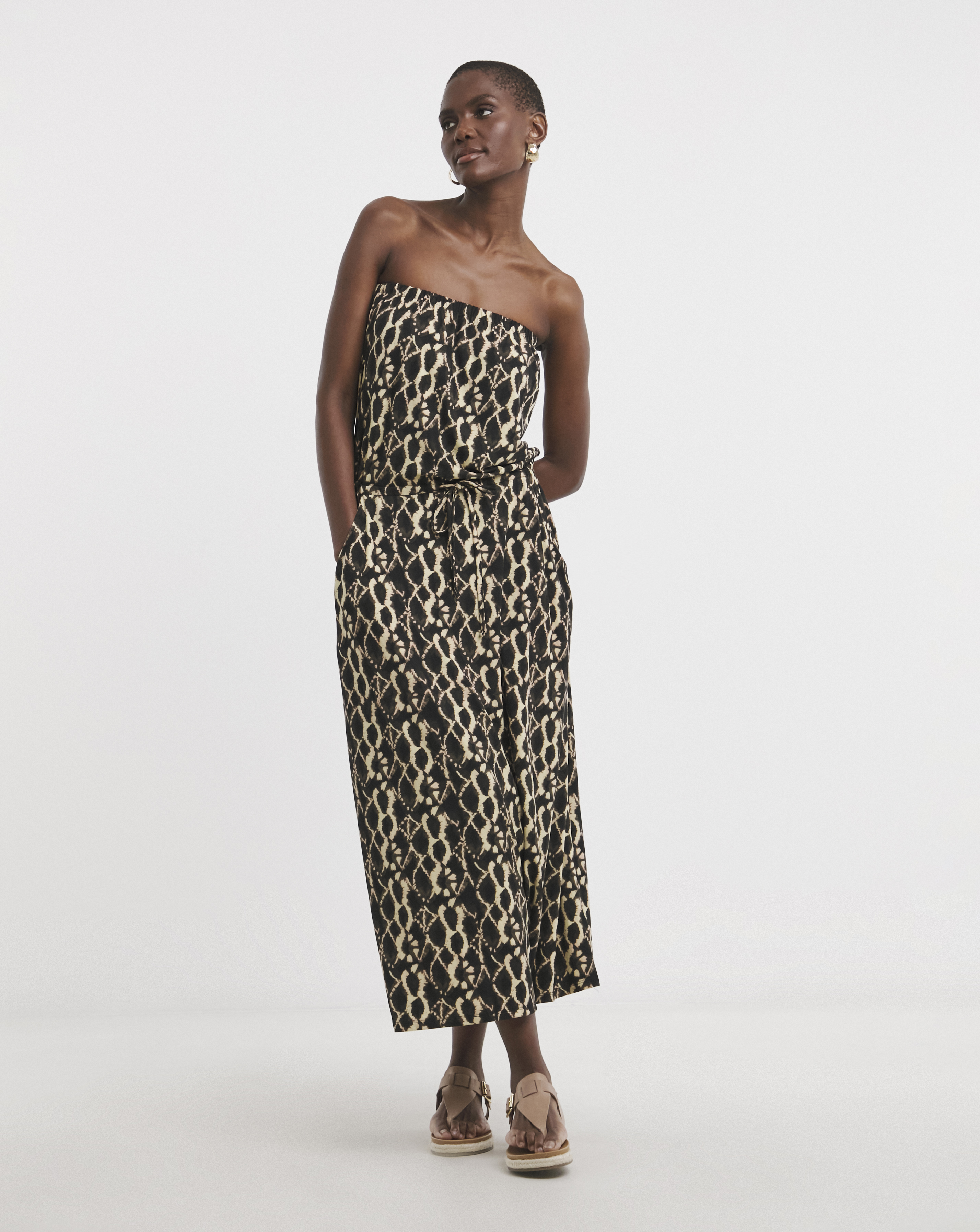 Great Value Strapless Midi Dress
