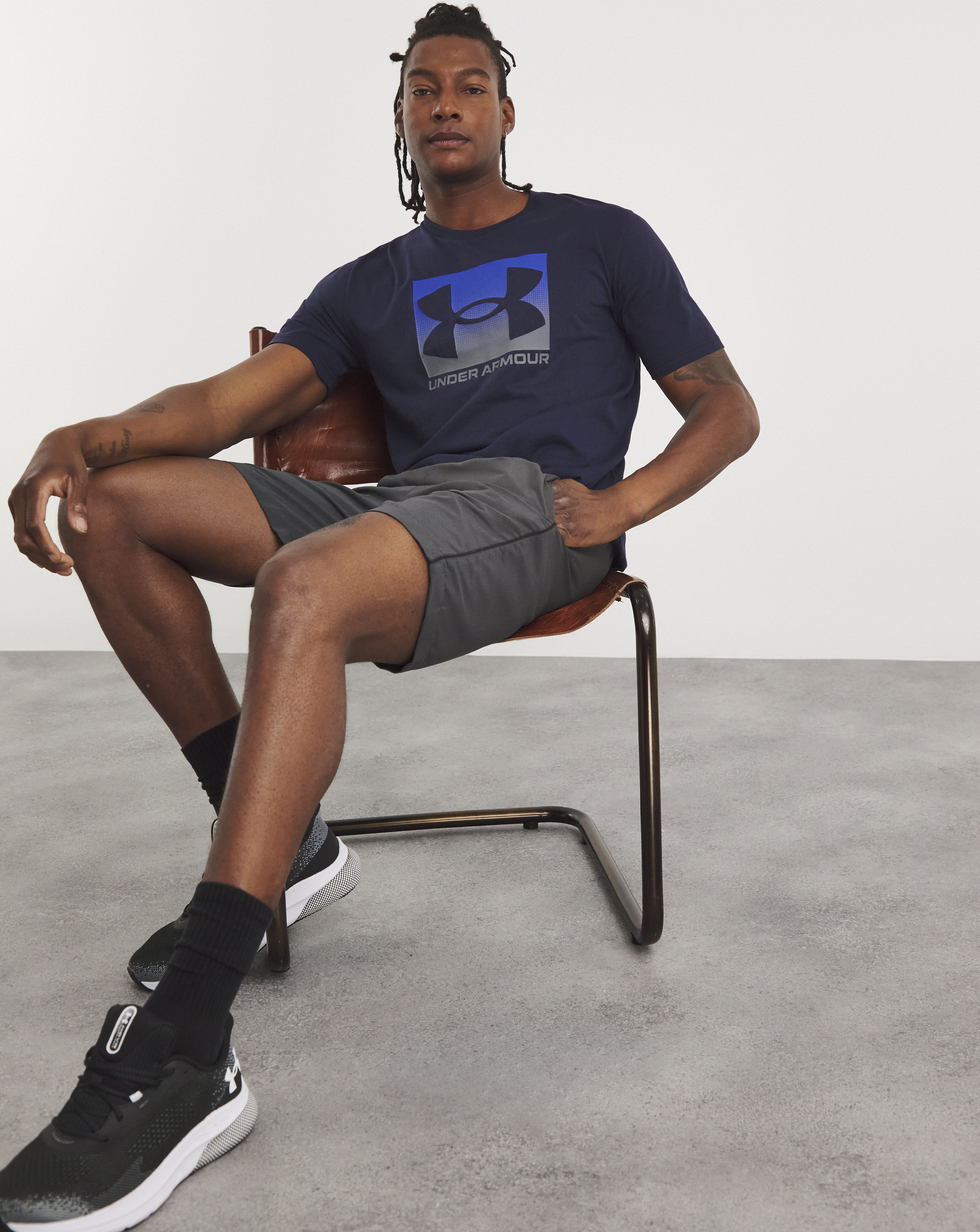 Under Armour Boxed Logo SS T-Shirt