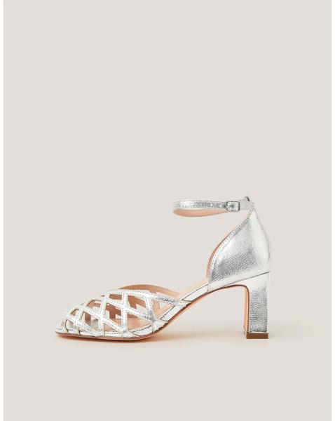 Monsoon Callie Metallic Heel Sandals