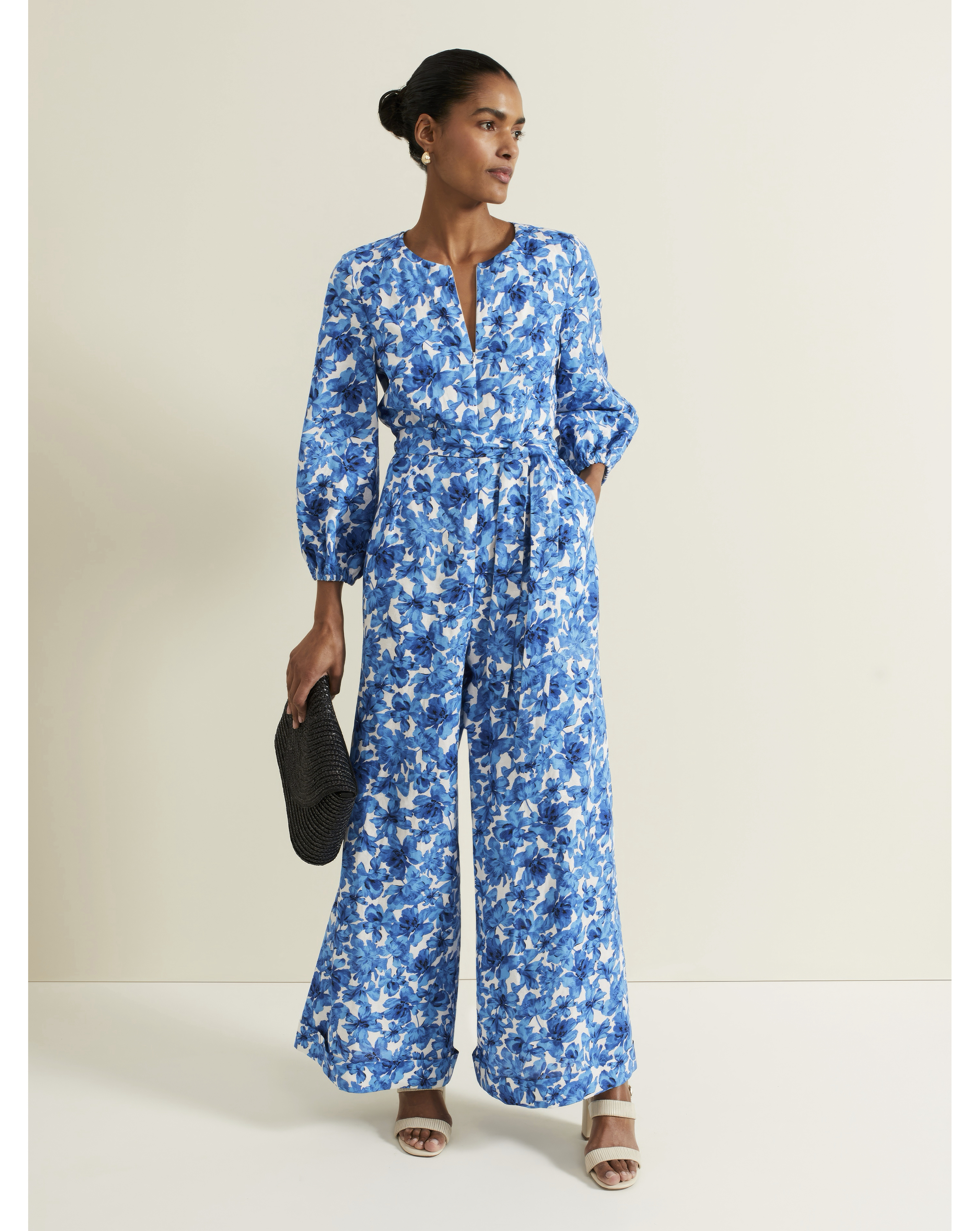 Phase Eight Rosey Floral Jumpsuit