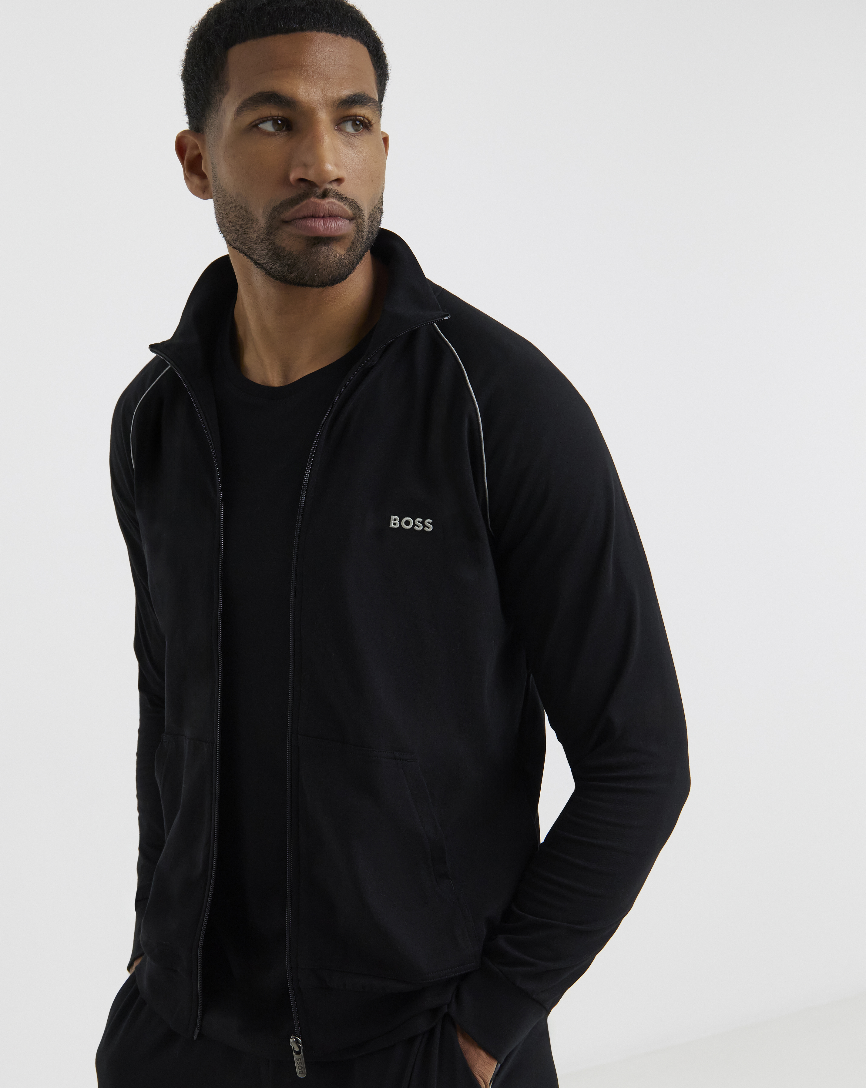 BOSS Lounge Jacket - Black