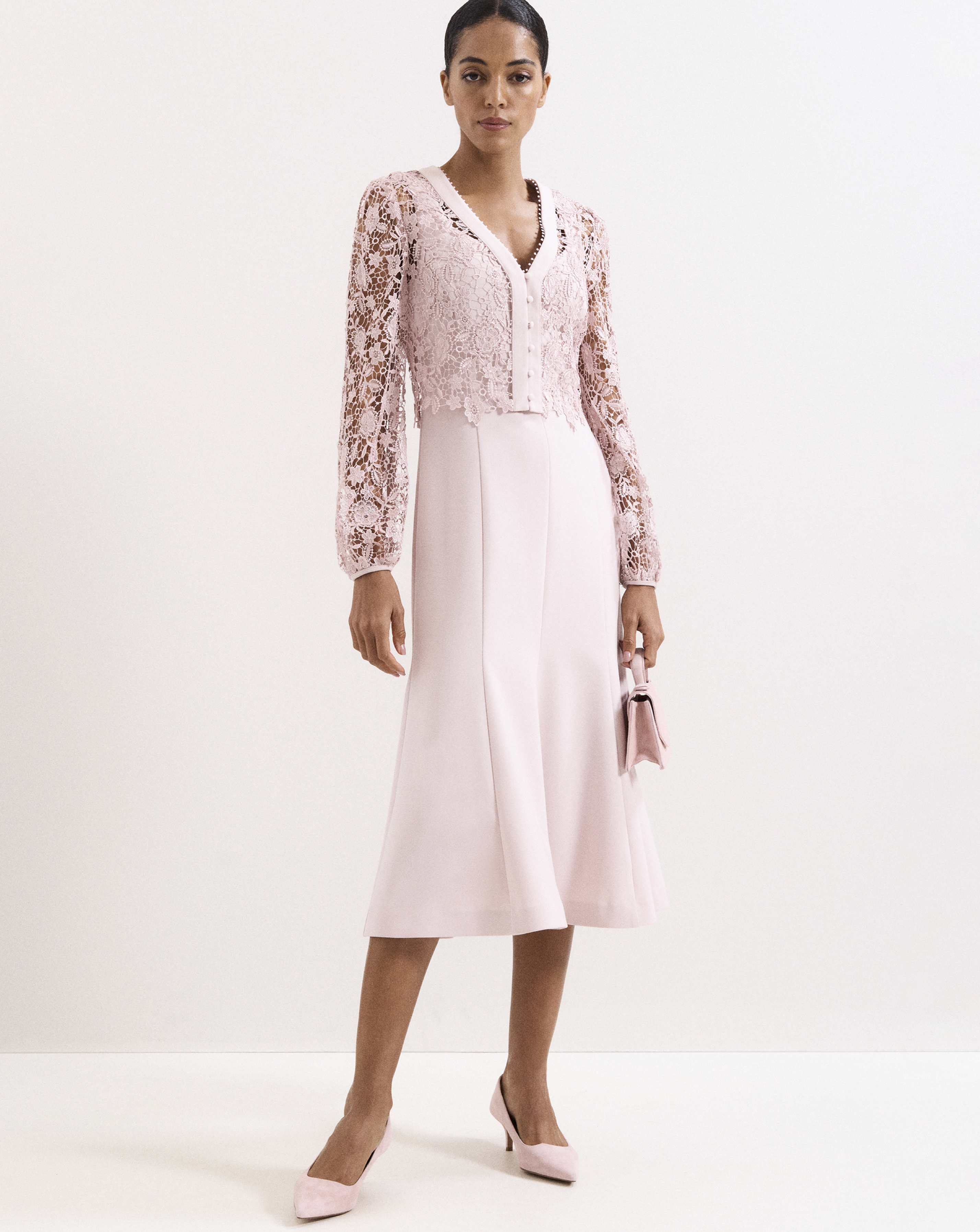 Phase Eight Ayumi Lace Top Dress