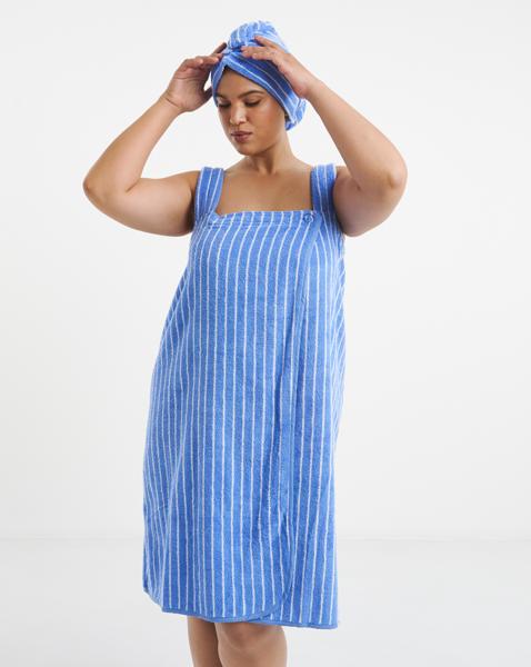 Pretty Secrets Towelling Wrap & Turban