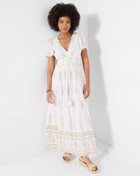 Bella Printed Maxi Dress