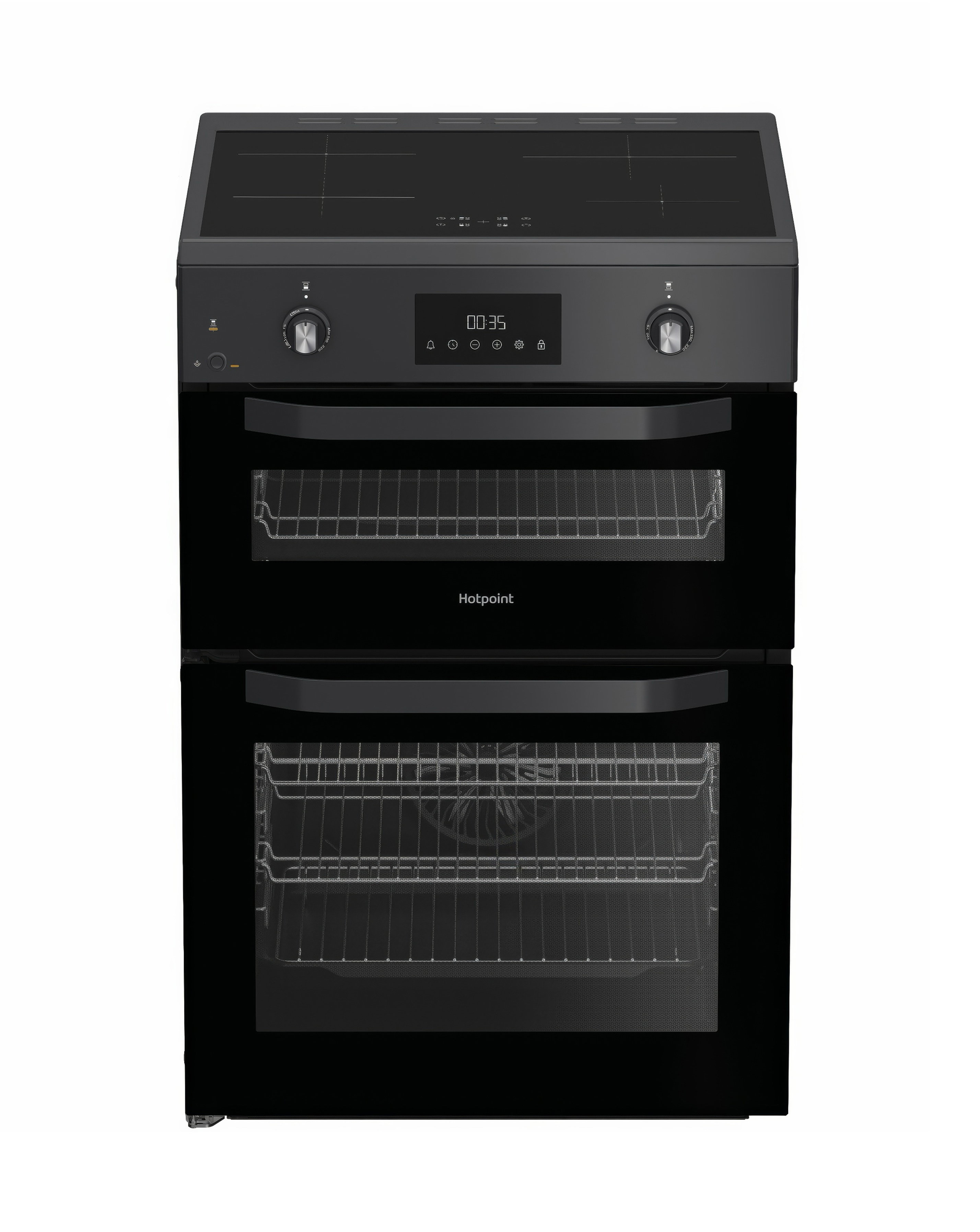 Hotpoint Grey Hde6idc2sa Induction Hob Cooker