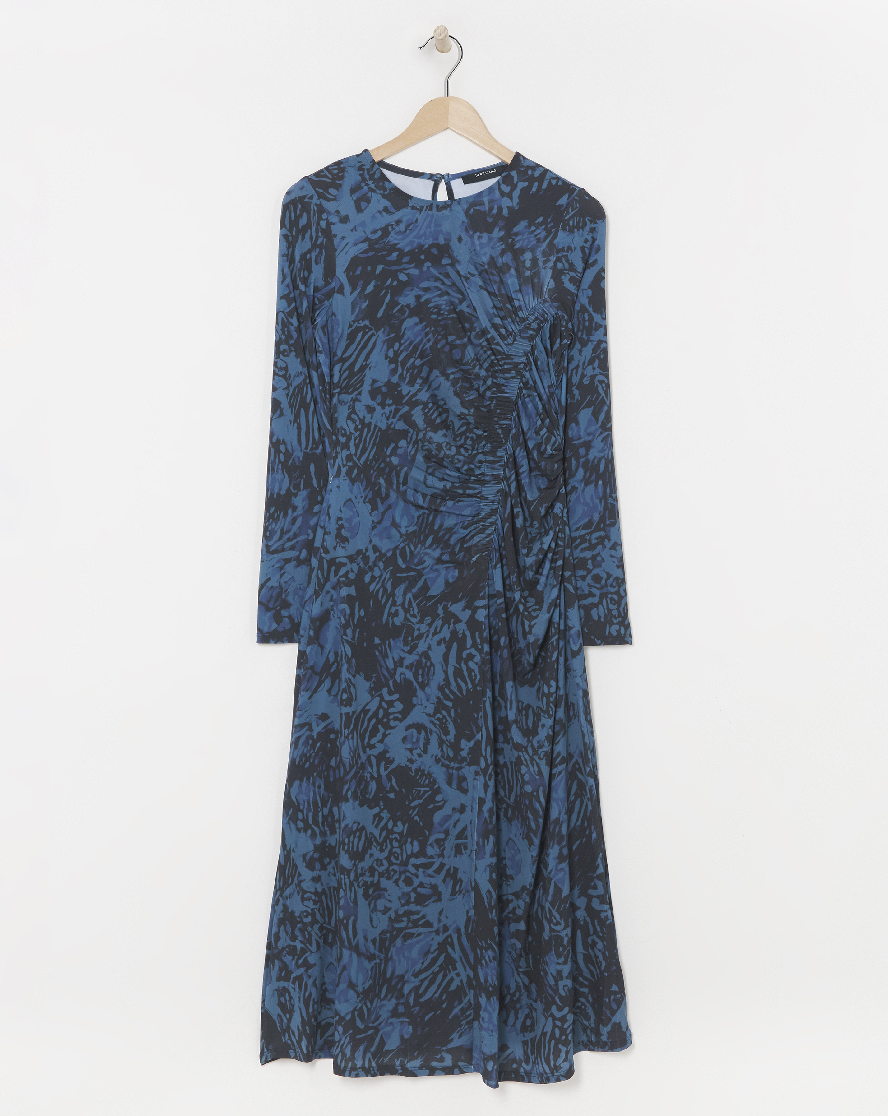 Ruched Midi Dress