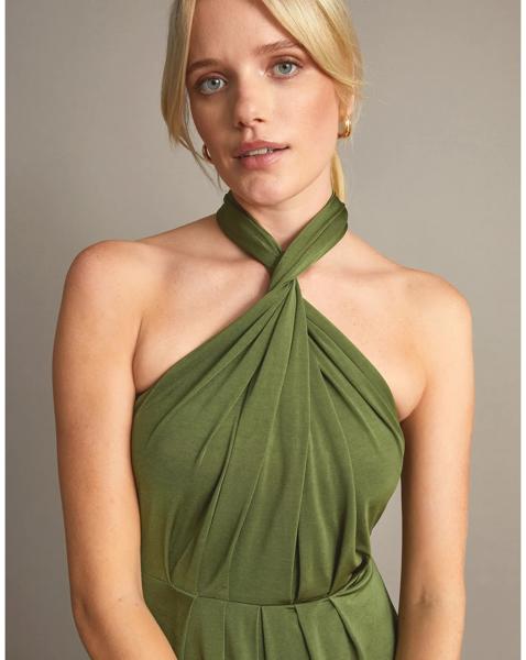 Monsoon Thea Twist Me Tie Maxi Dress
