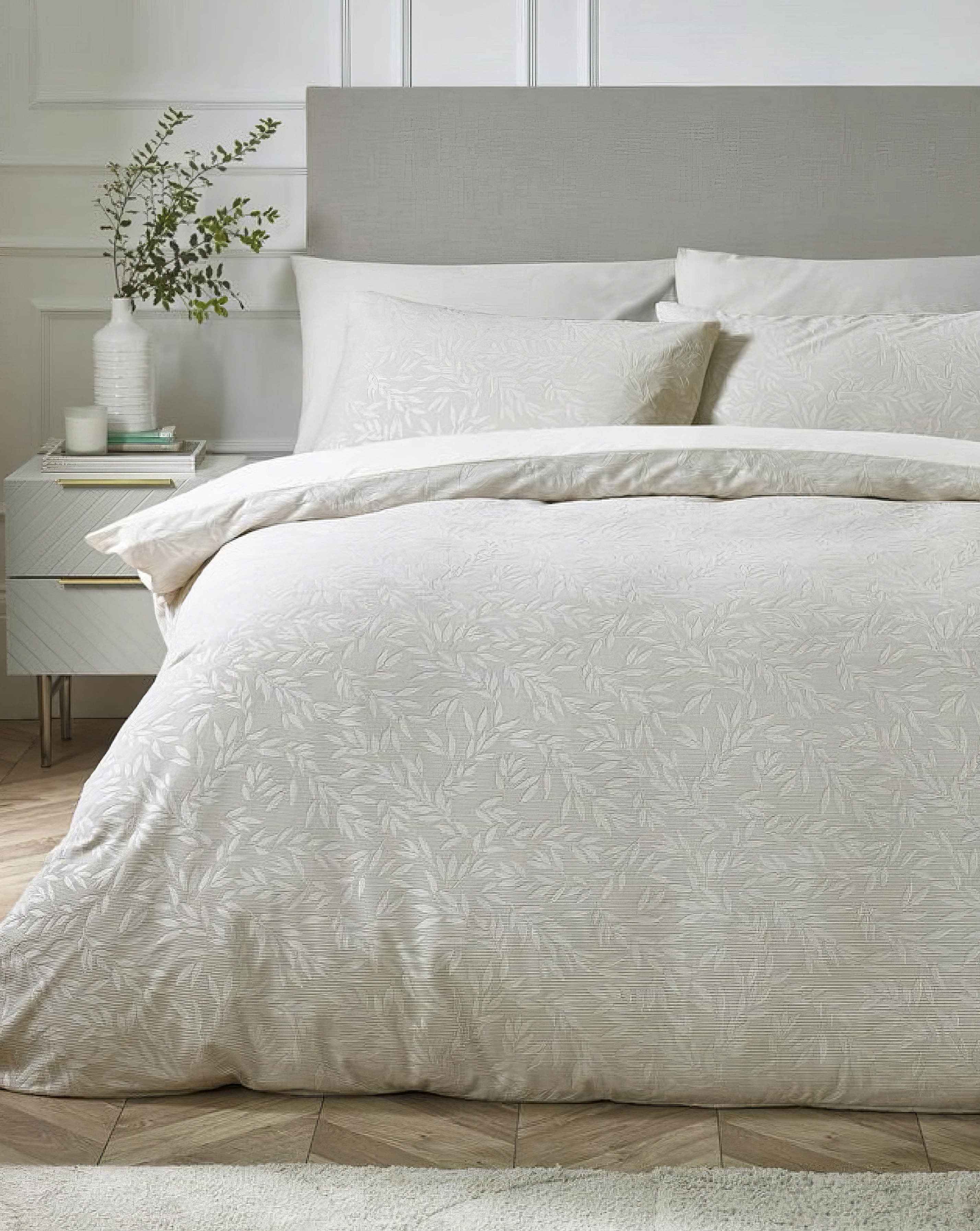 Catherine Lansfield Leaves Duvet Set