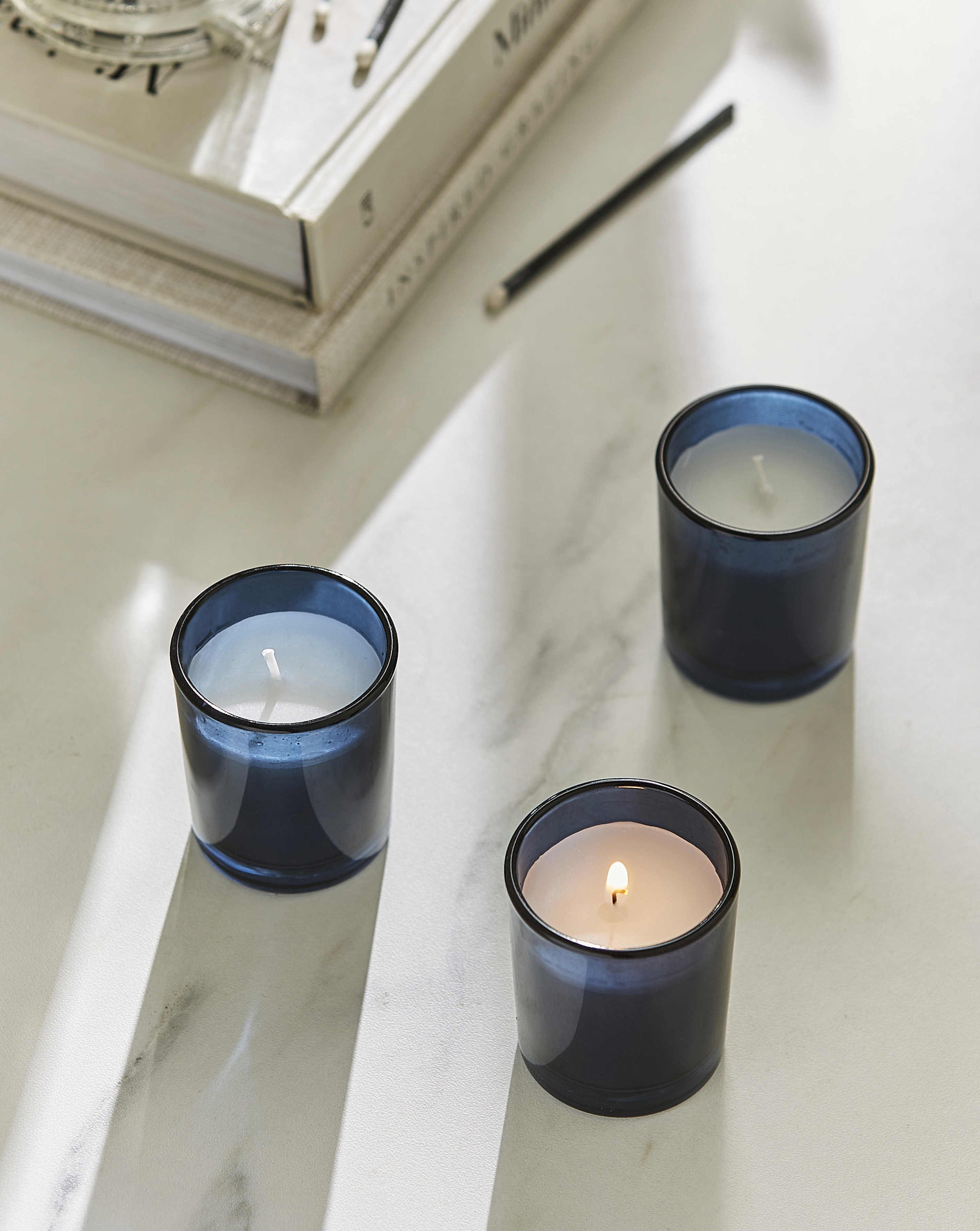 Hydrangea & Jasmine Set of 3 Votives