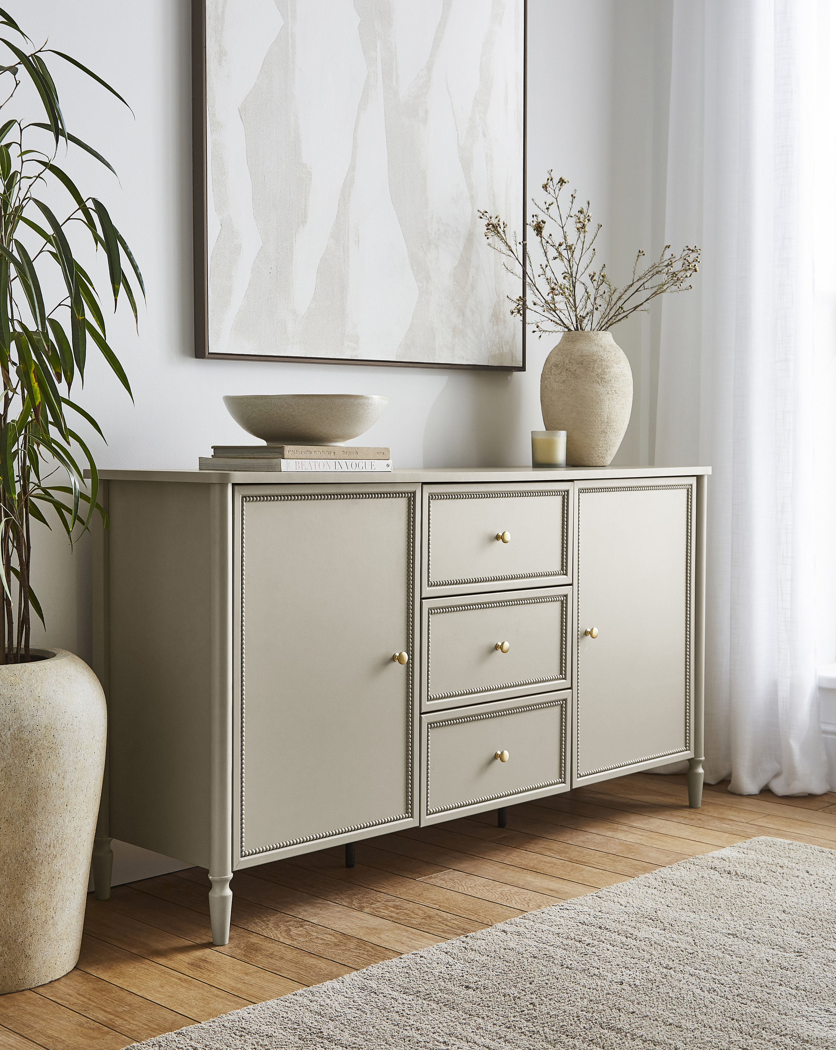 Darcy Bobbin Trim Large Sideboard