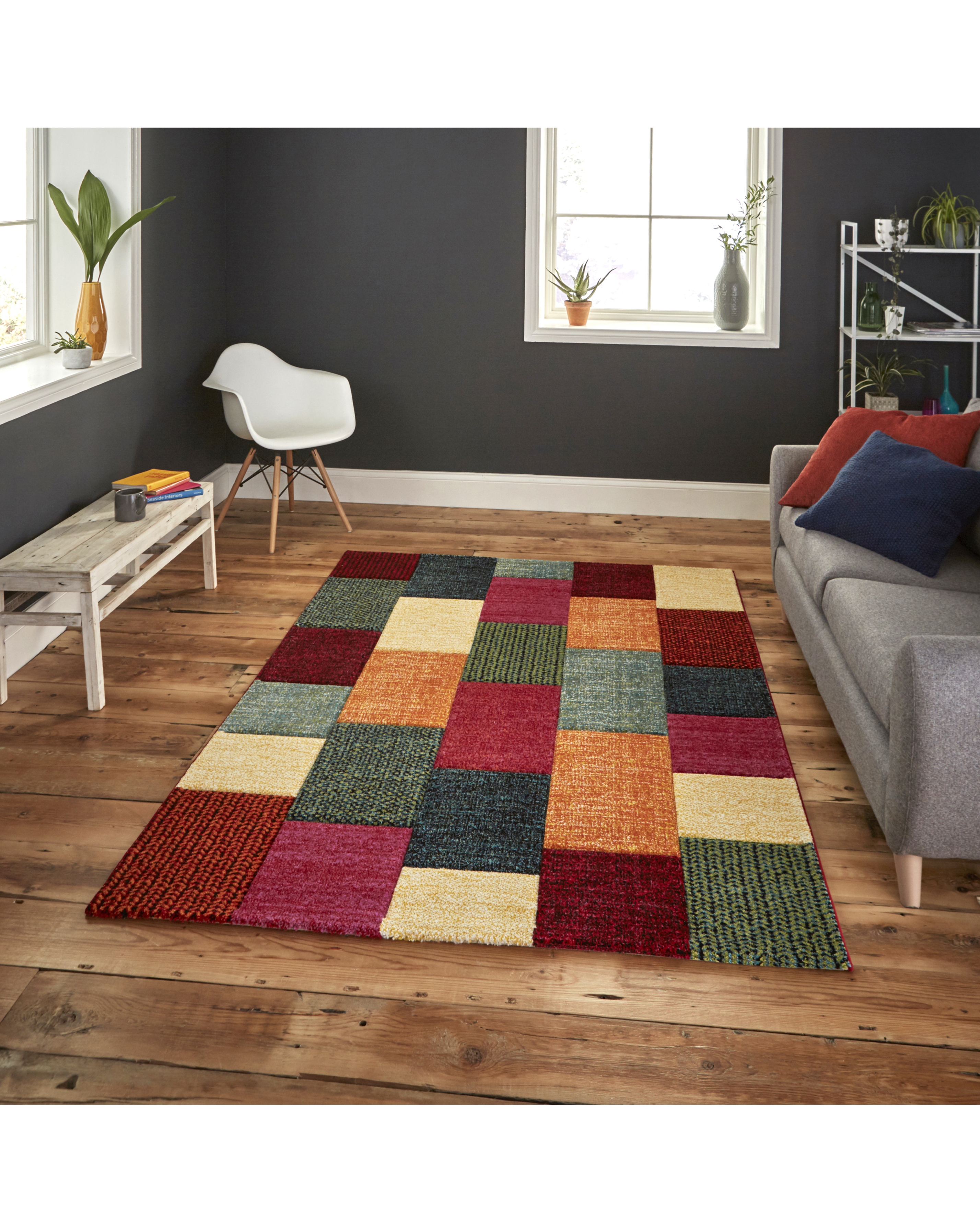 Think Rugs Block Colour Brooklyn Rug