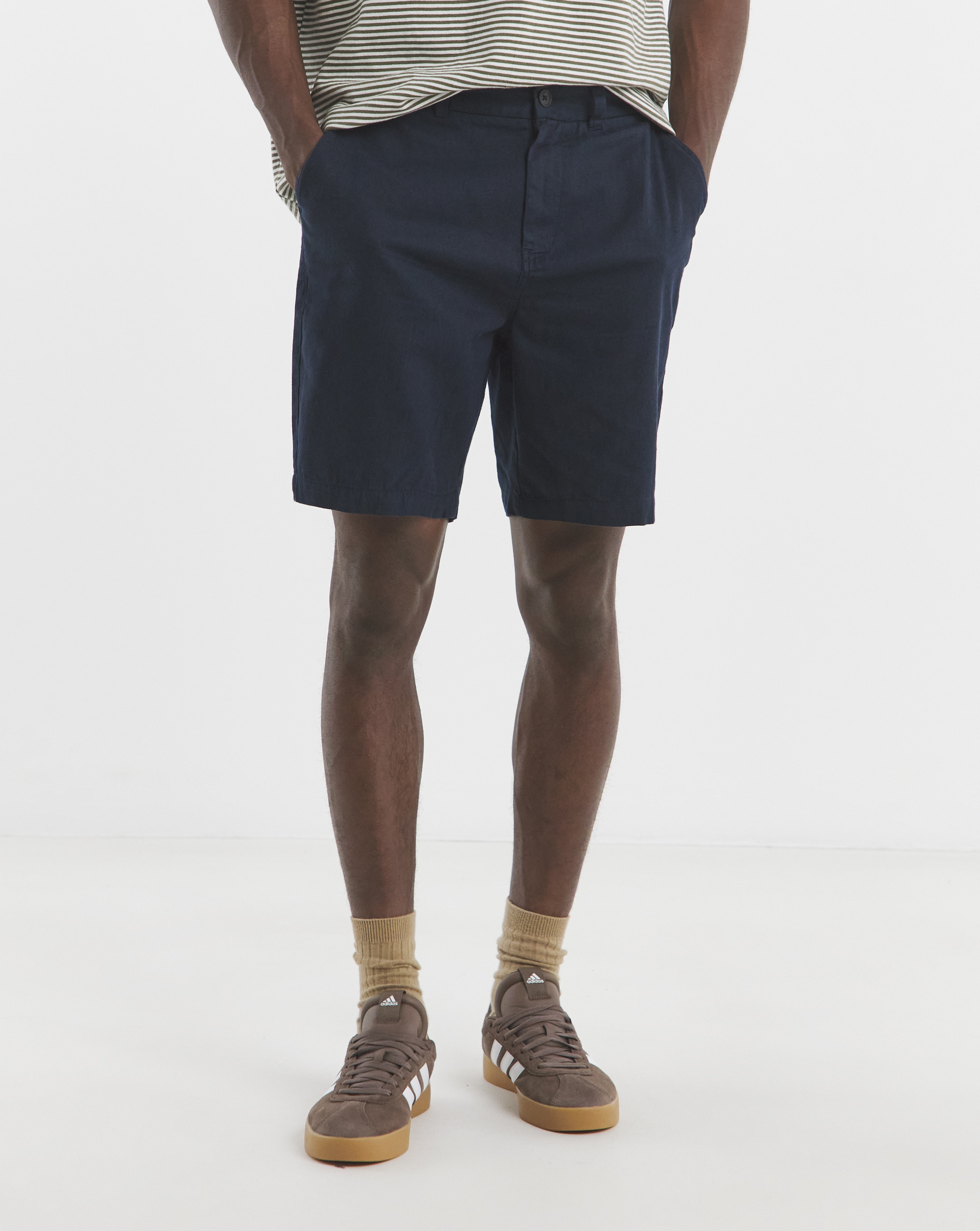 Linen Blend Chino Short