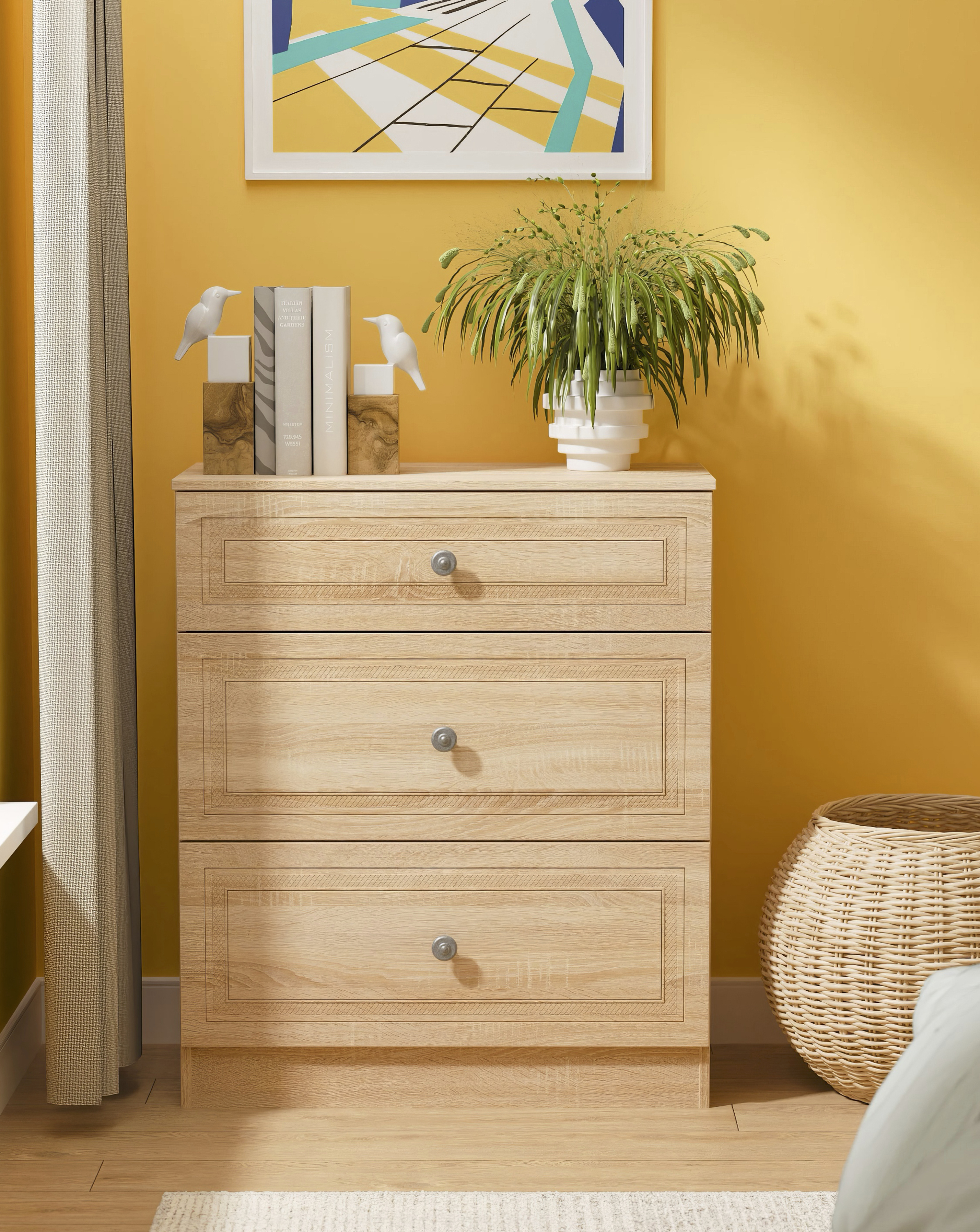 Richmond Assembled 3 Drawer Chest