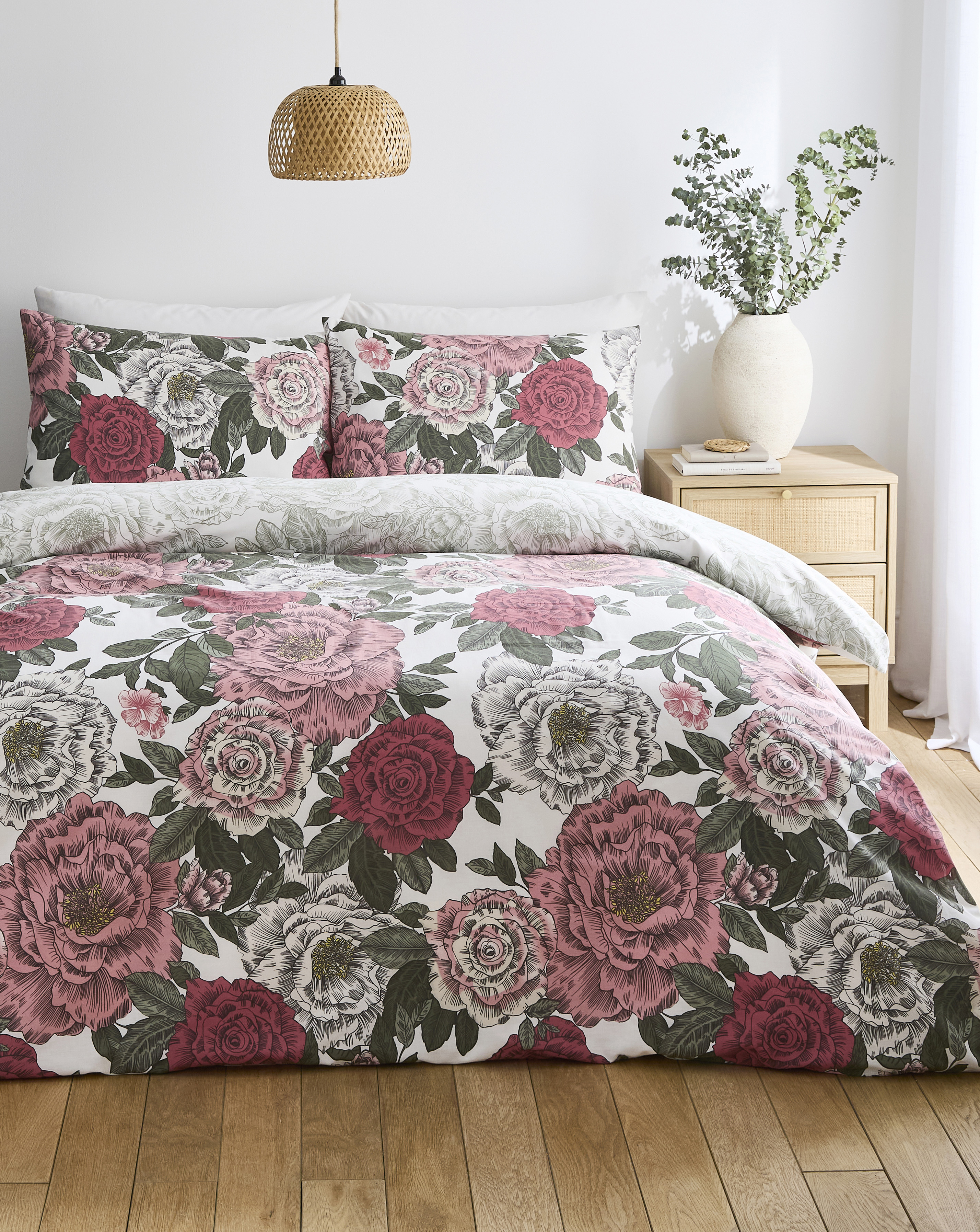 Florence Floral Duvet Cover Set