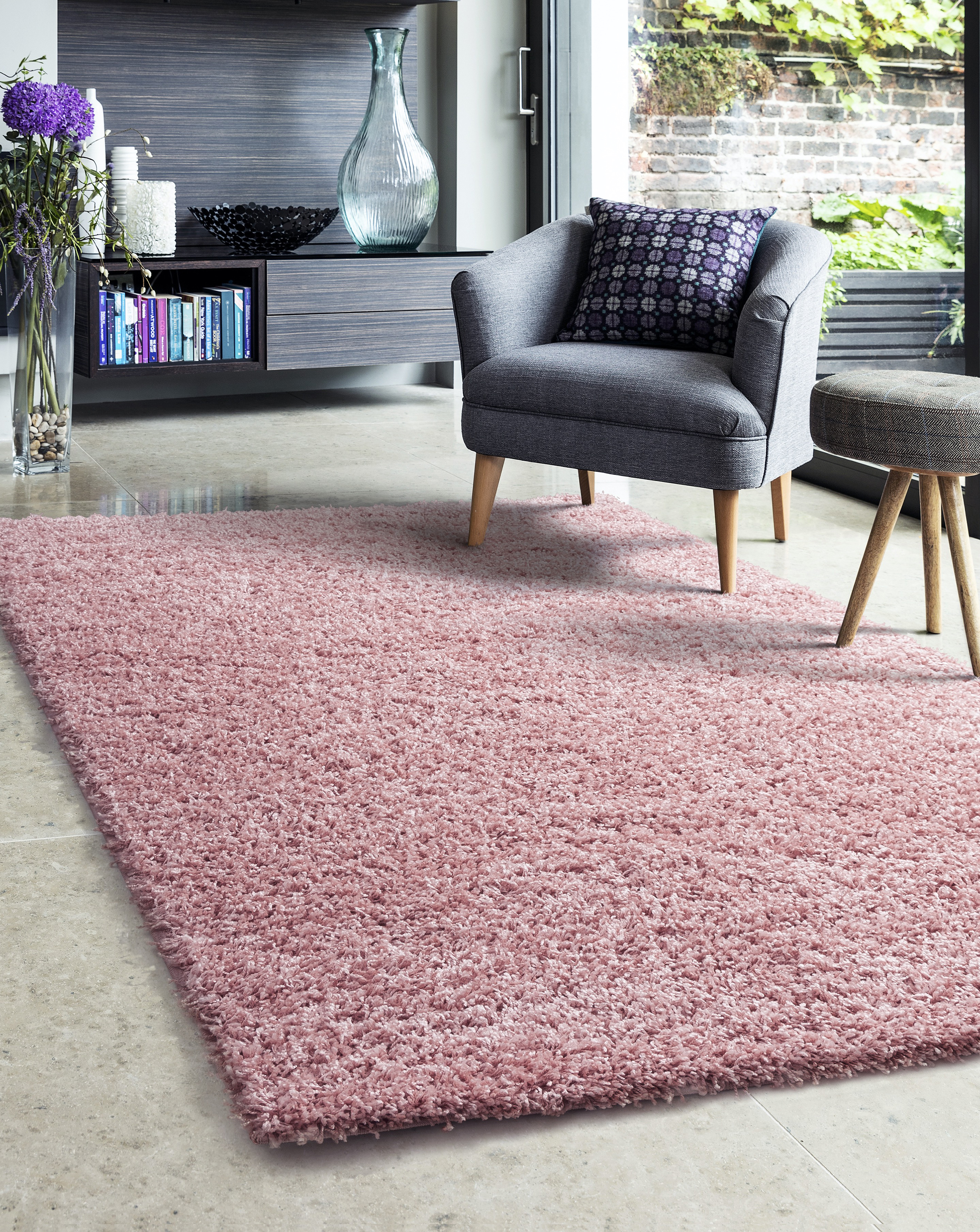 Homemaker - Shaggy Rug - Blush - 60x110