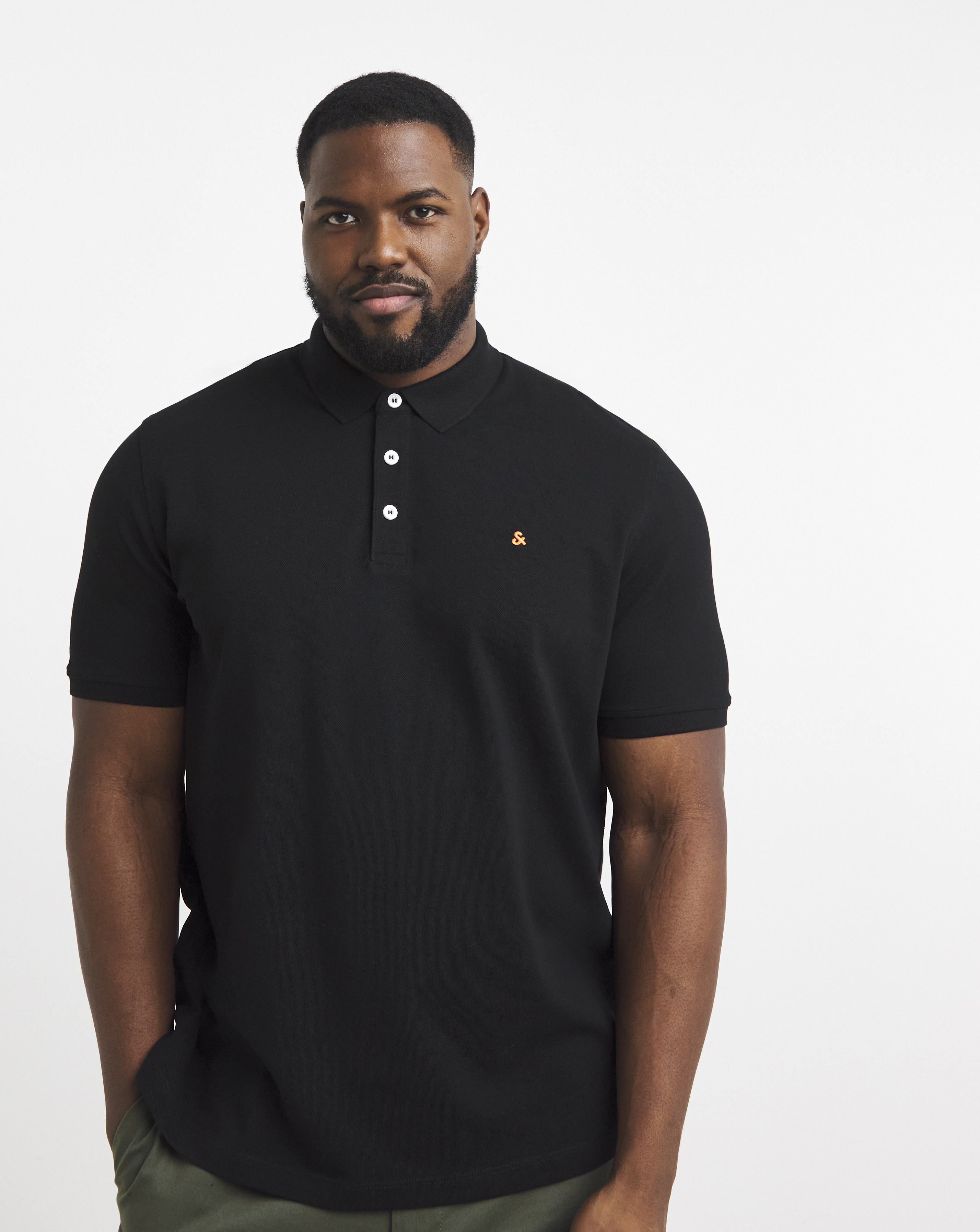 Jack & Jones Black Premium Paulos Polo - M(44)
