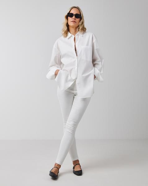 White 24/7 Skinny Jeans