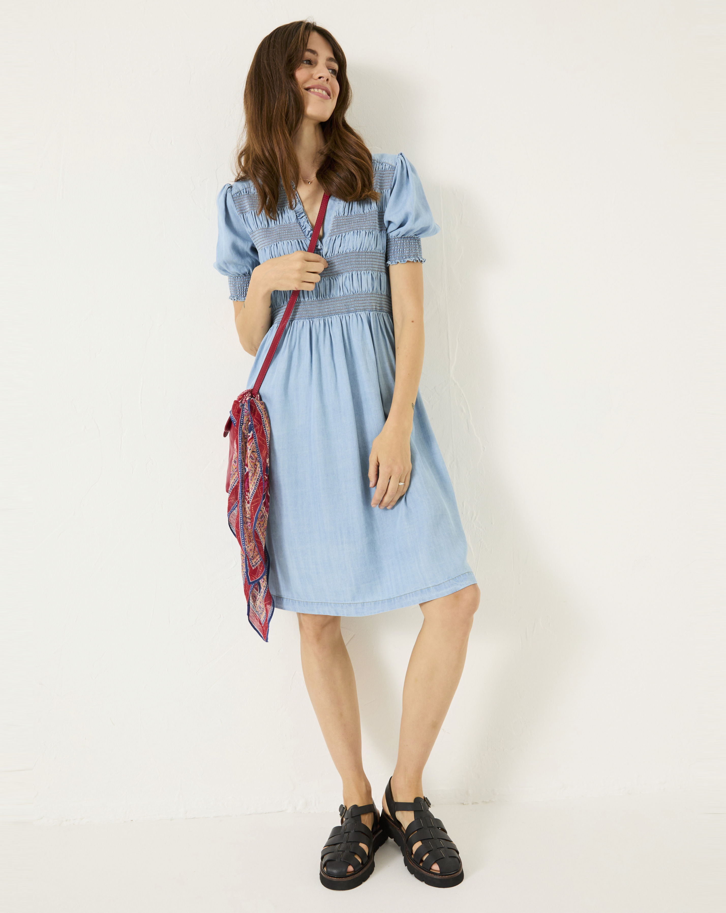 Fatface Juniper Denim Dress