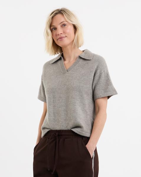 Short Sleeve Polo Jumper