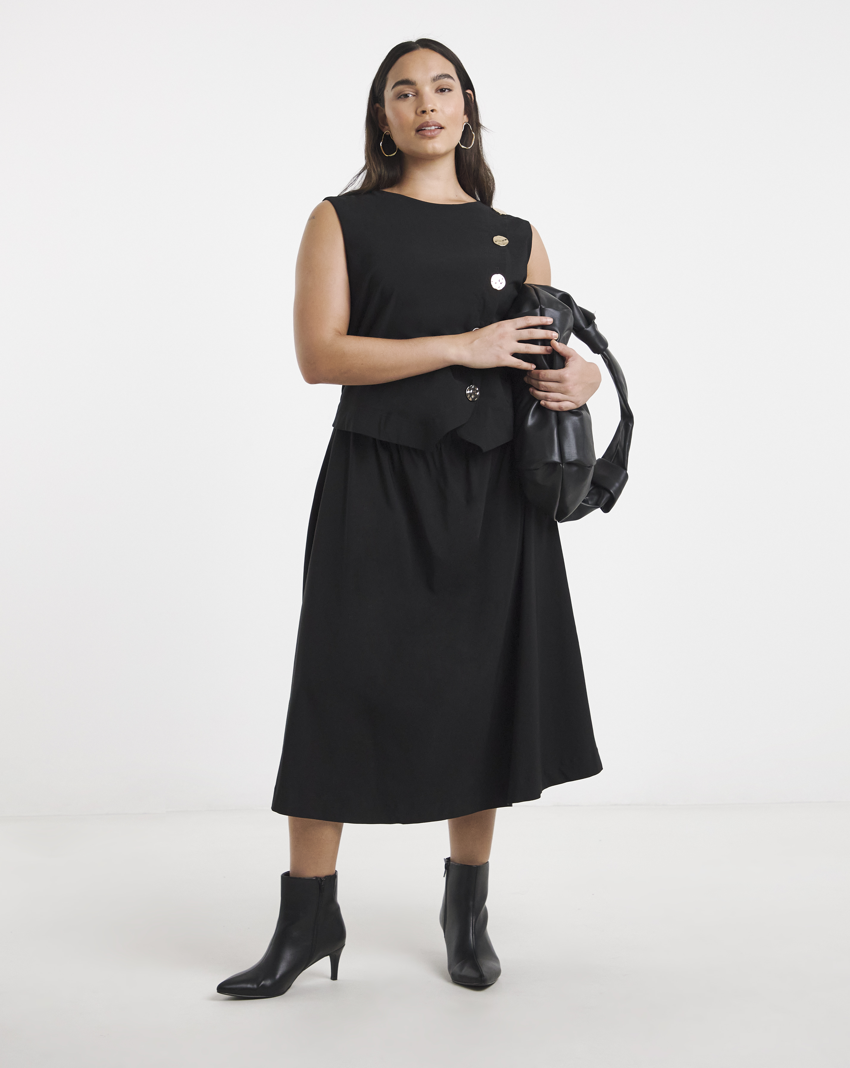Bengaline 2 in 1 Midi Dress - Image