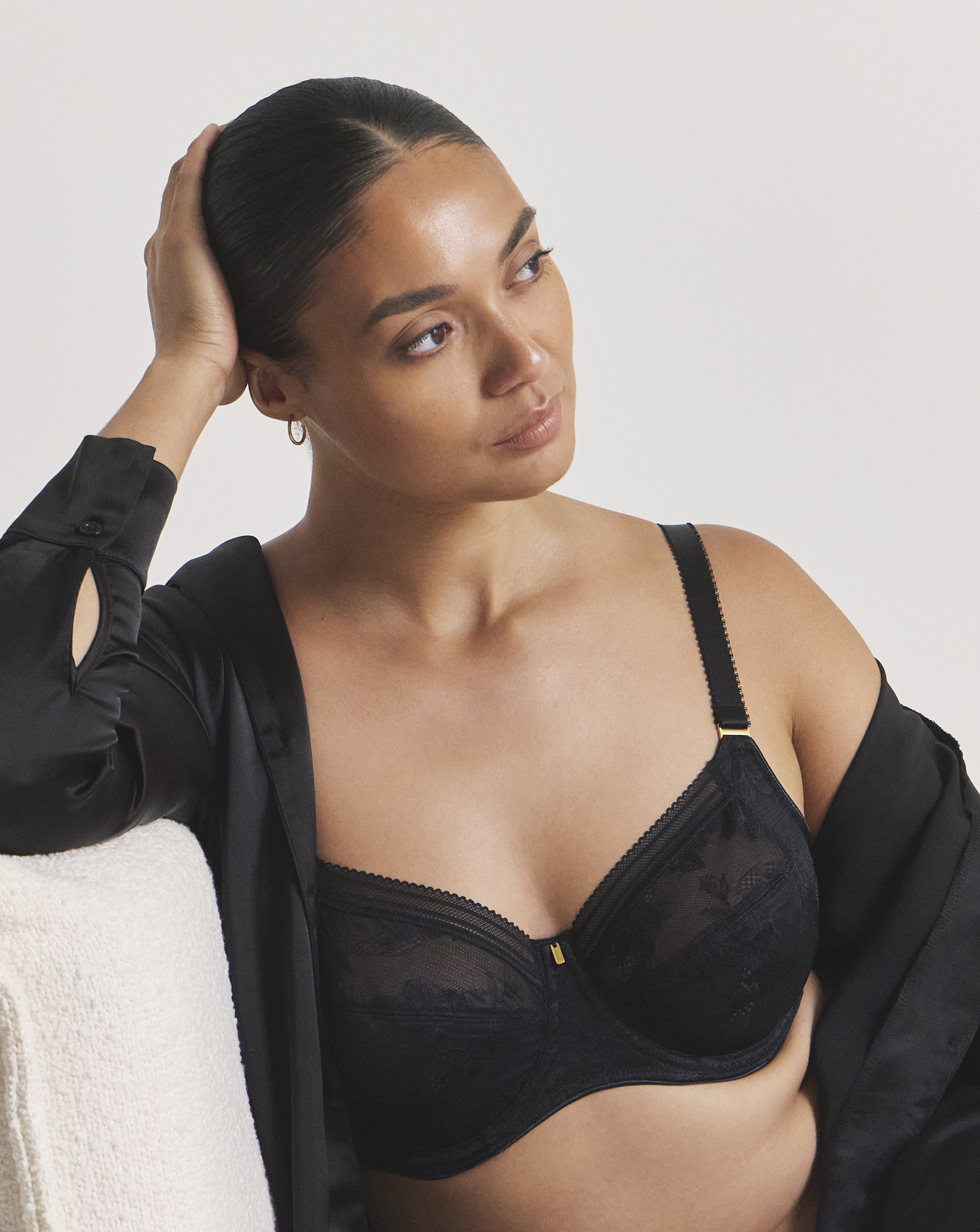 Fantasie Fusion Lace Full Cup Bra In Black | UK Size 30D Women's