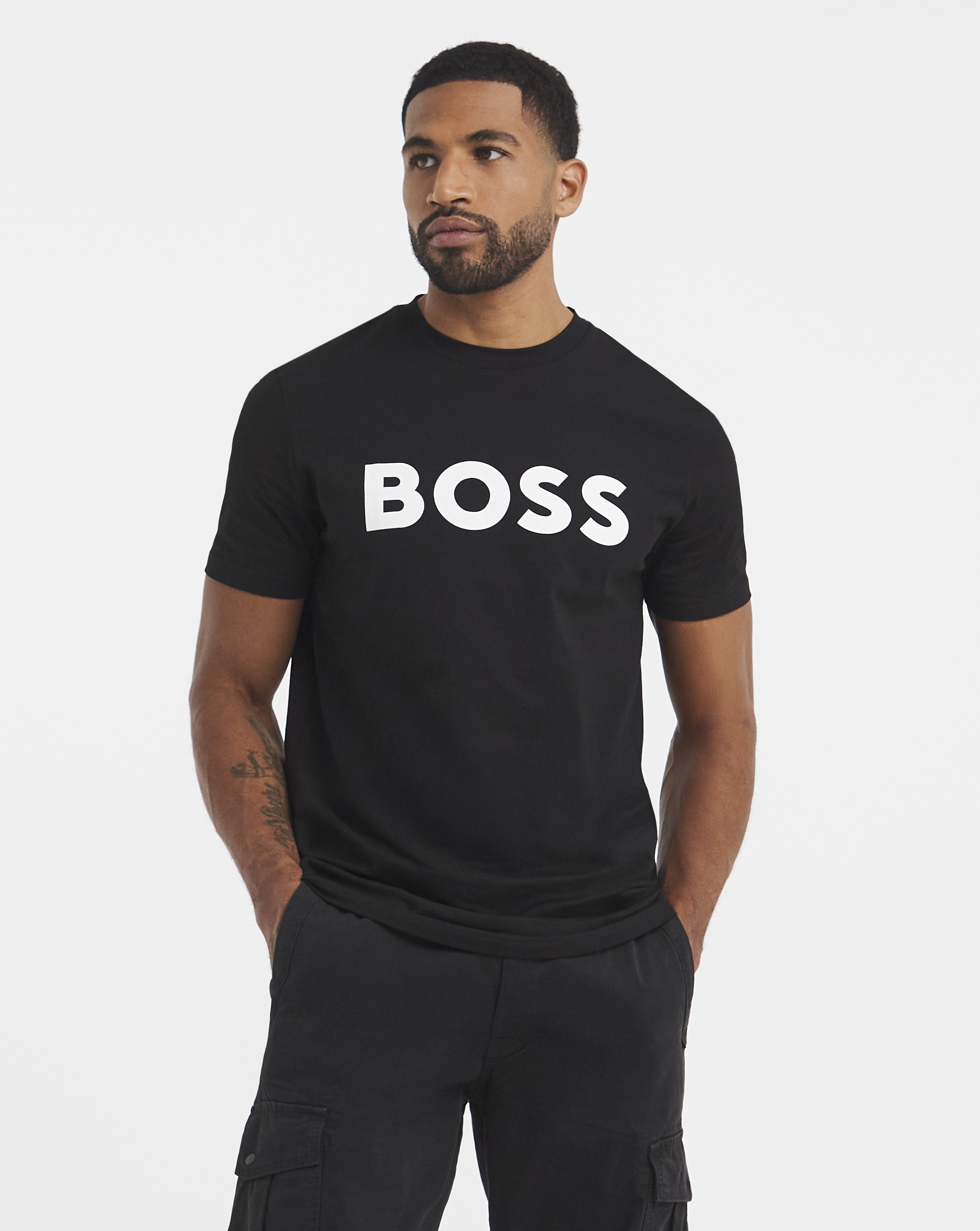 BOSS Logo Black T-Shirt
