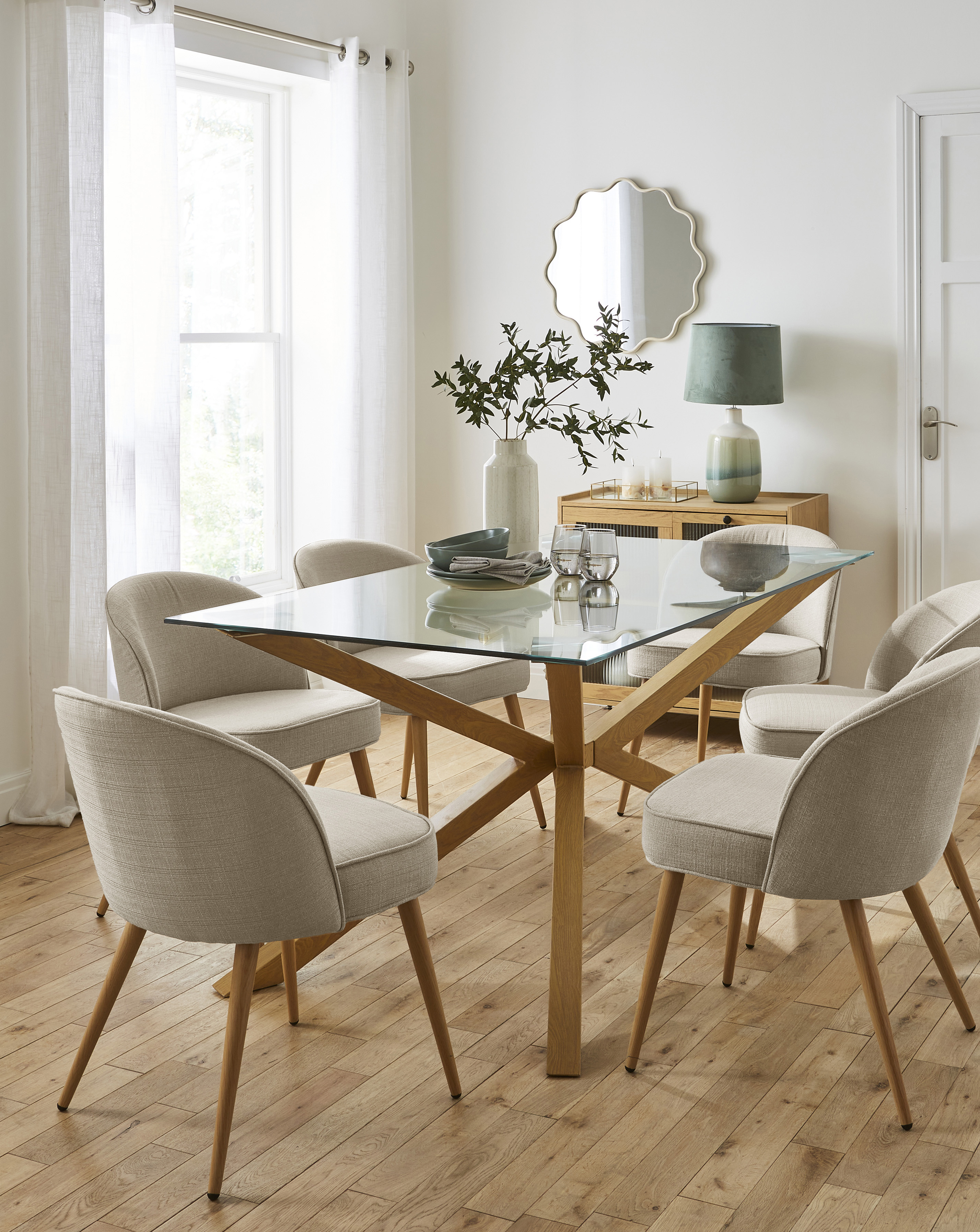 Bodie 6 Seater Dining Table