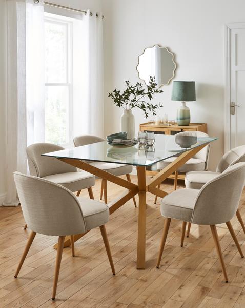 Bodie 6 Seater Dining Table