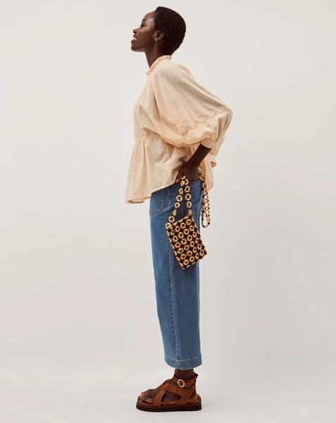 Monsoon Jemima Gingham Blouse