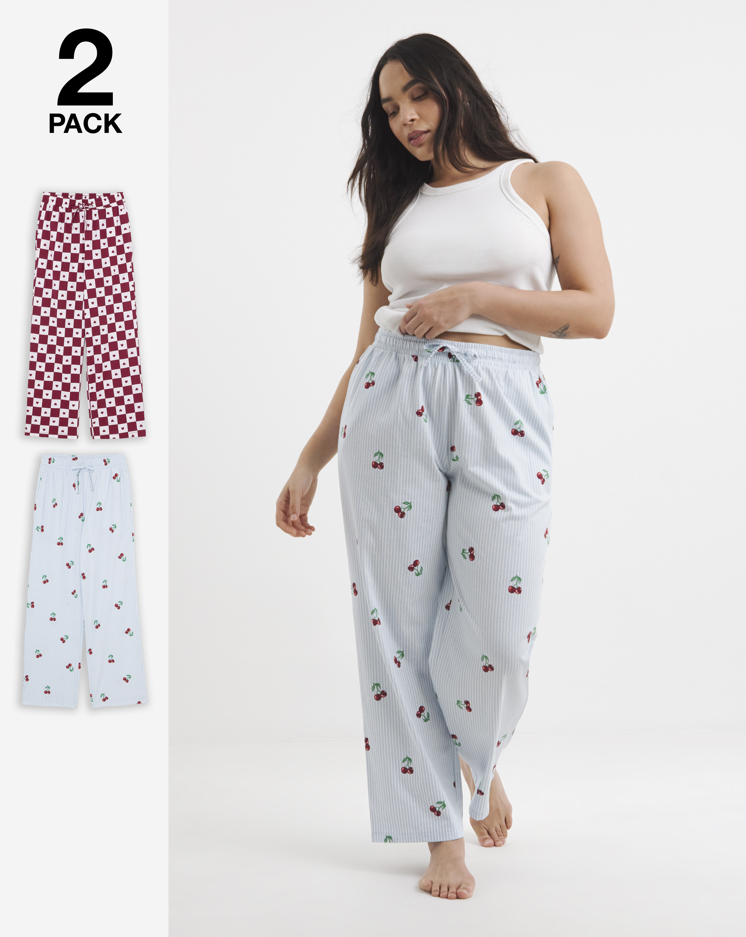 Pretty Secrets Pack 2 PJ Bottoms