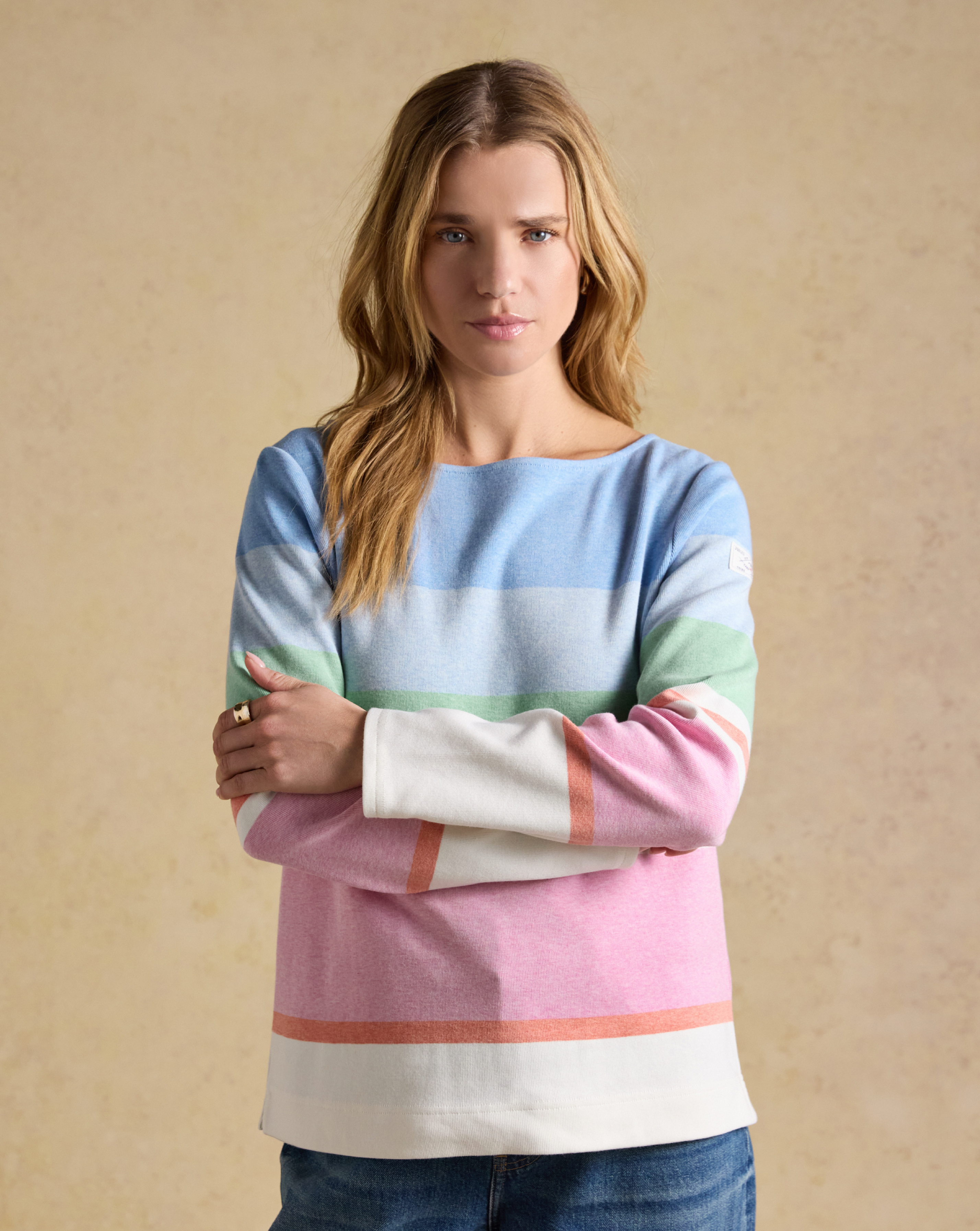 Joules Multi Harbour Tee - Size 22