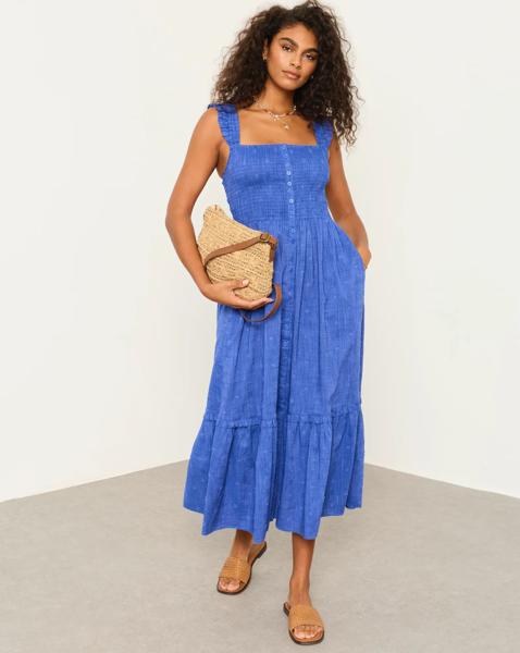 New In - FatFace Eva Midi Dress