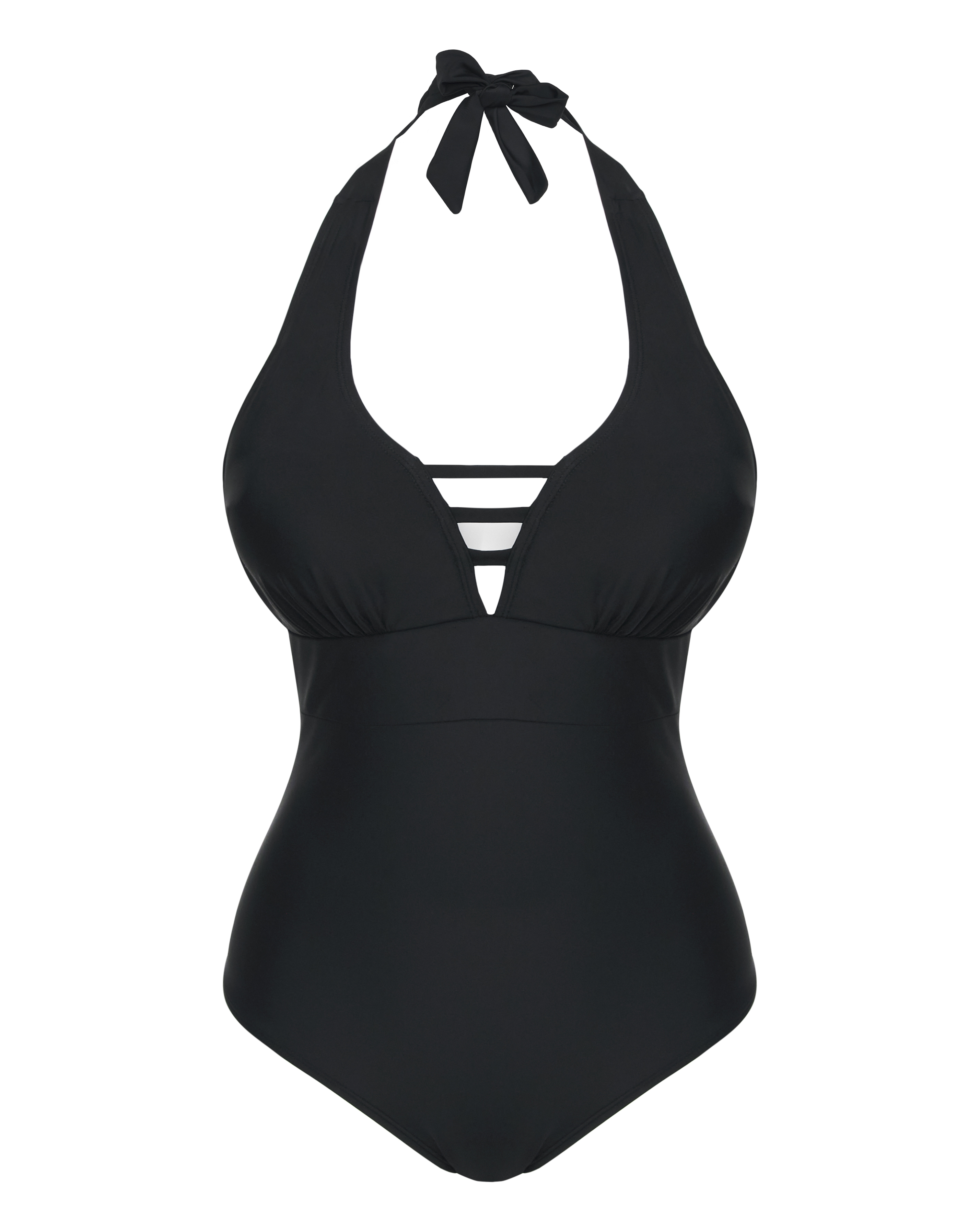 Non Wired Padded Halter Neck Swimsuit