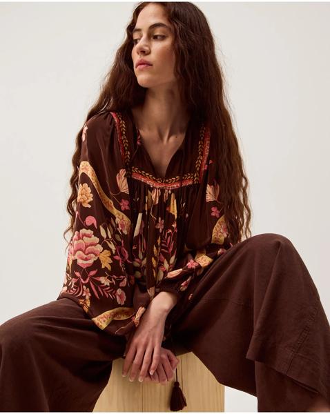 Monsoon Samara Floral Blouse