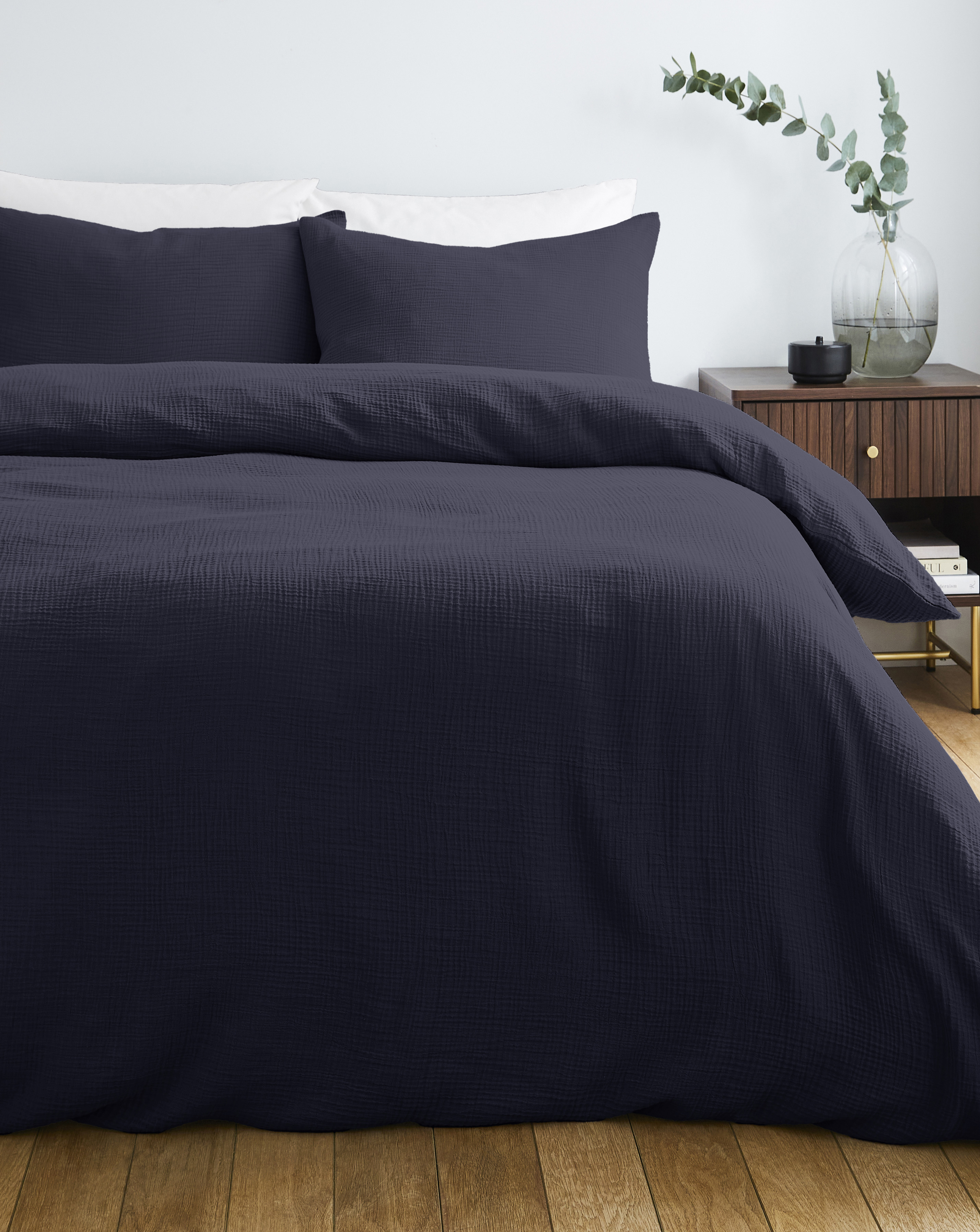 Cotton Crinkle Muslin Duvet Set